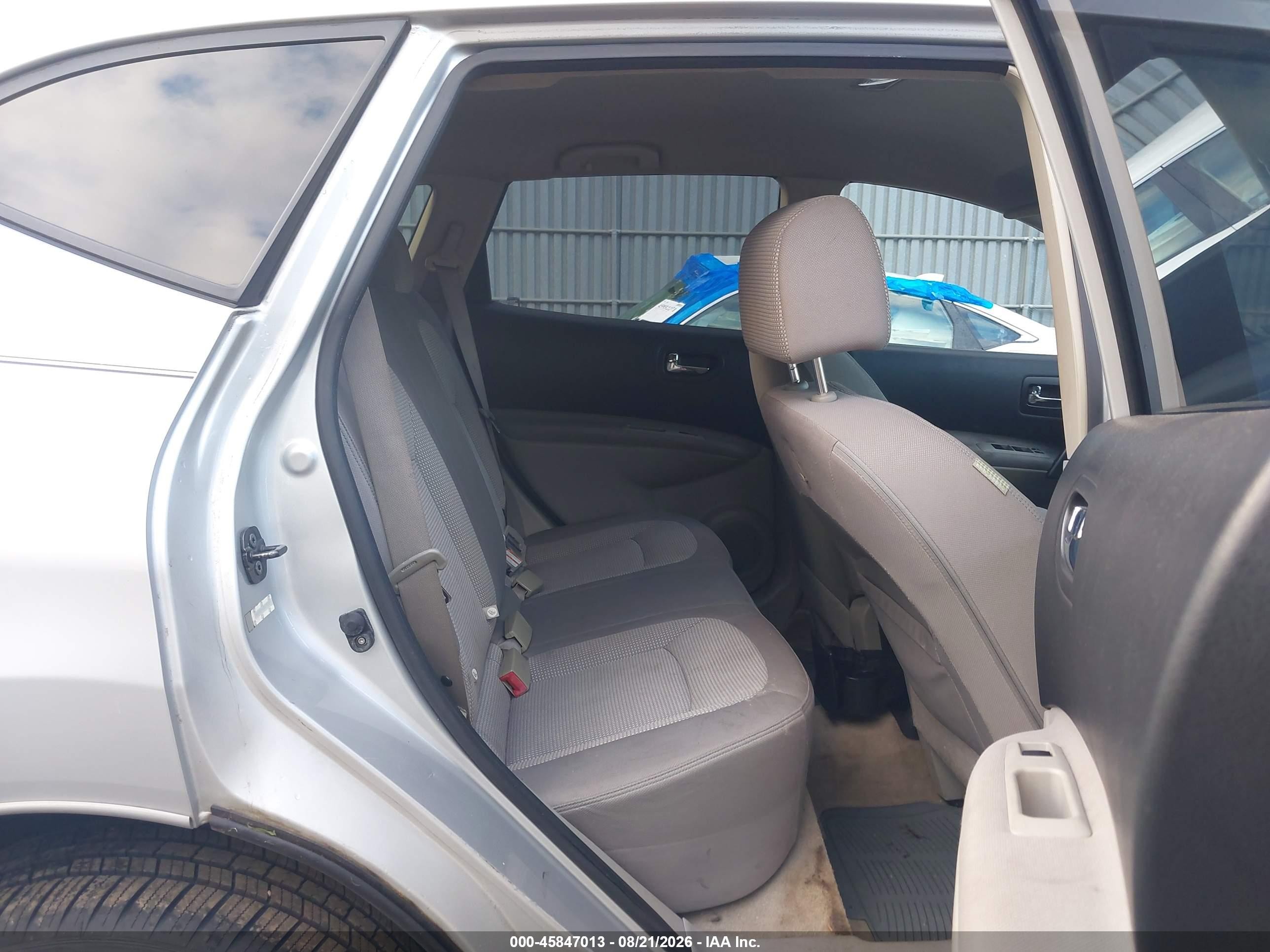 2008 Nissan Rogue Sl Silver vin: JN8AS58V68W129689