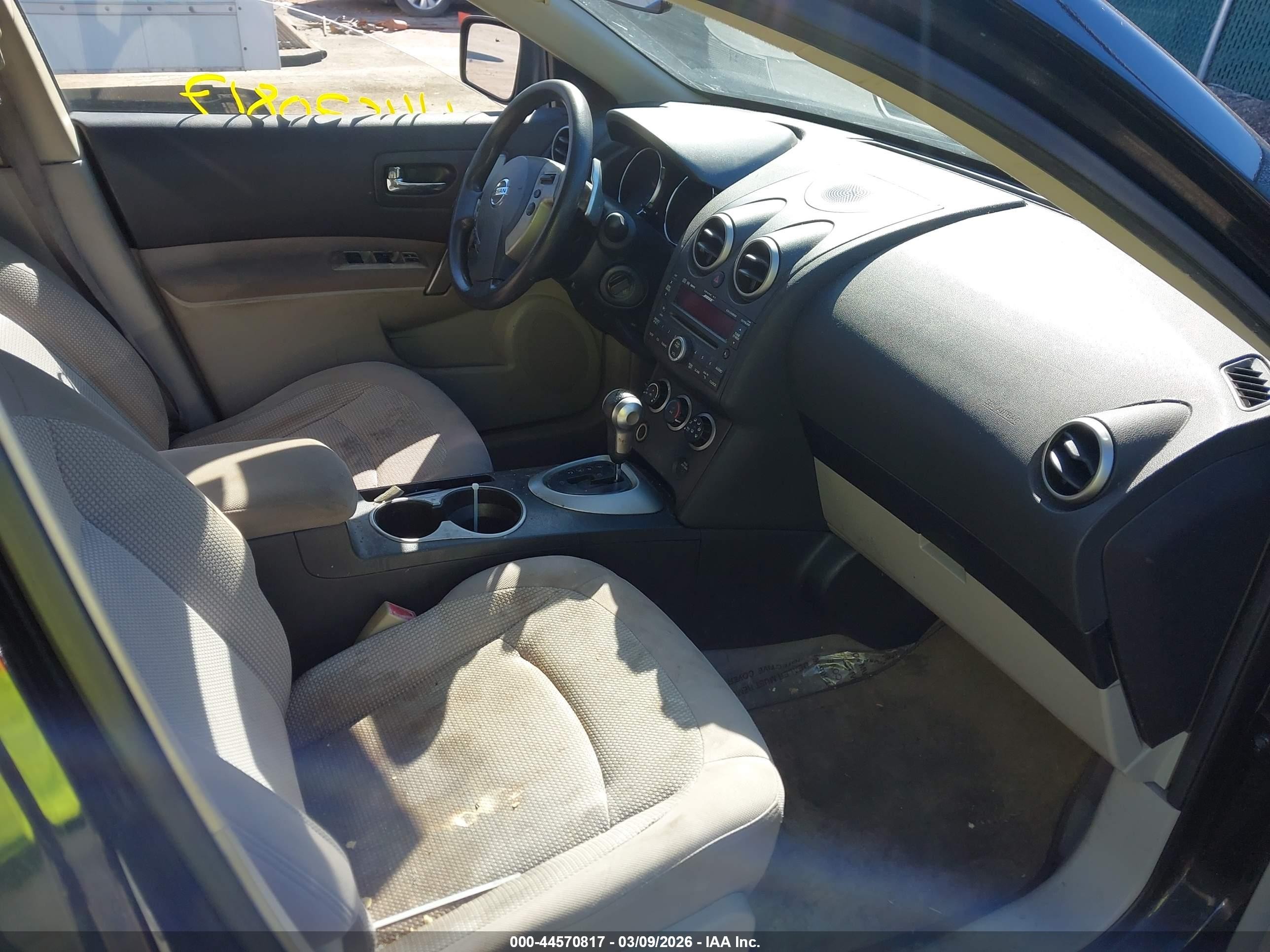 2008 Nissan Rogue Sl Black vin: JN8AS58V68W405336