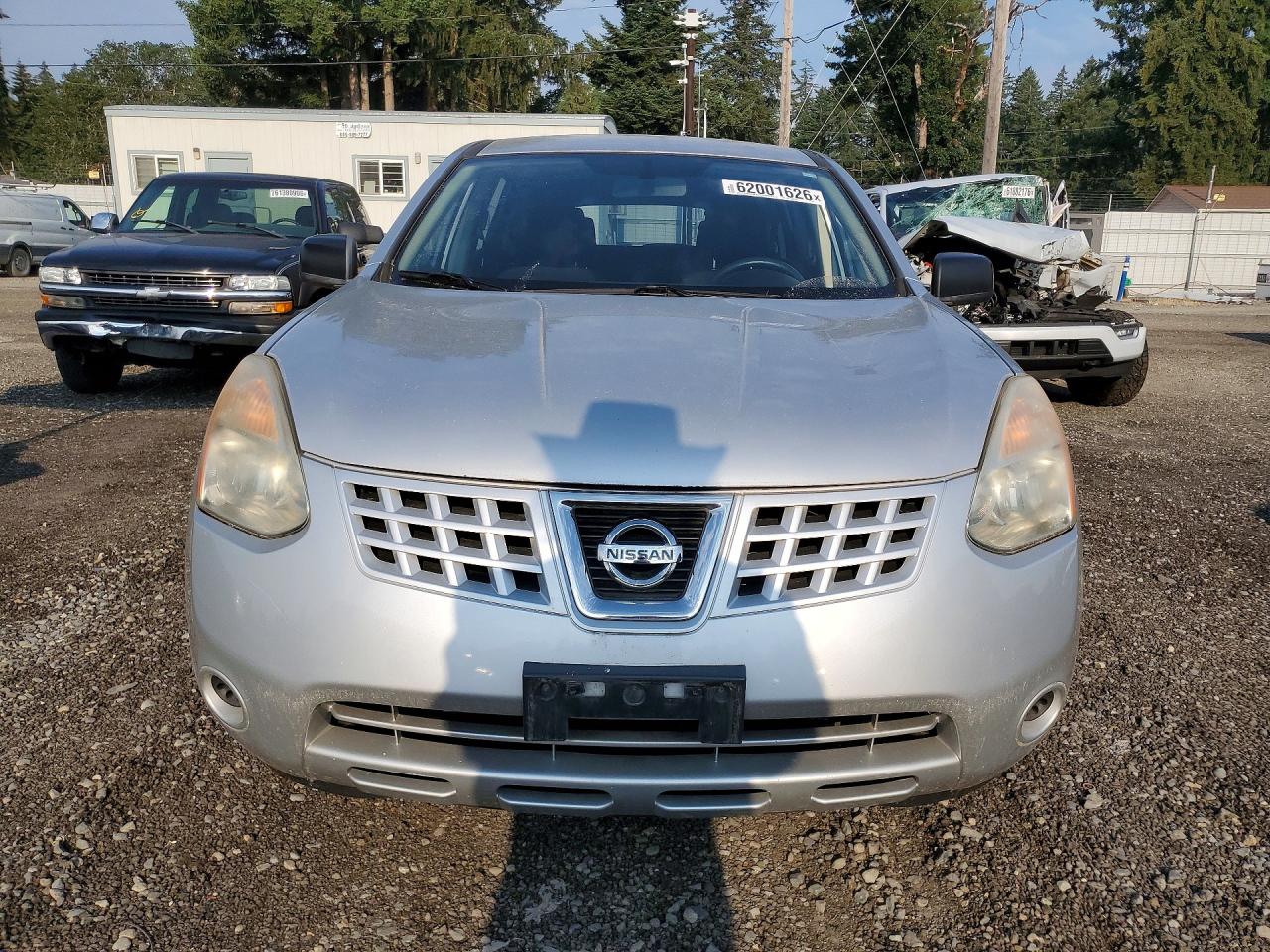 2008 Niss Rogue S Silver vin: JN8AS58V68W409791
