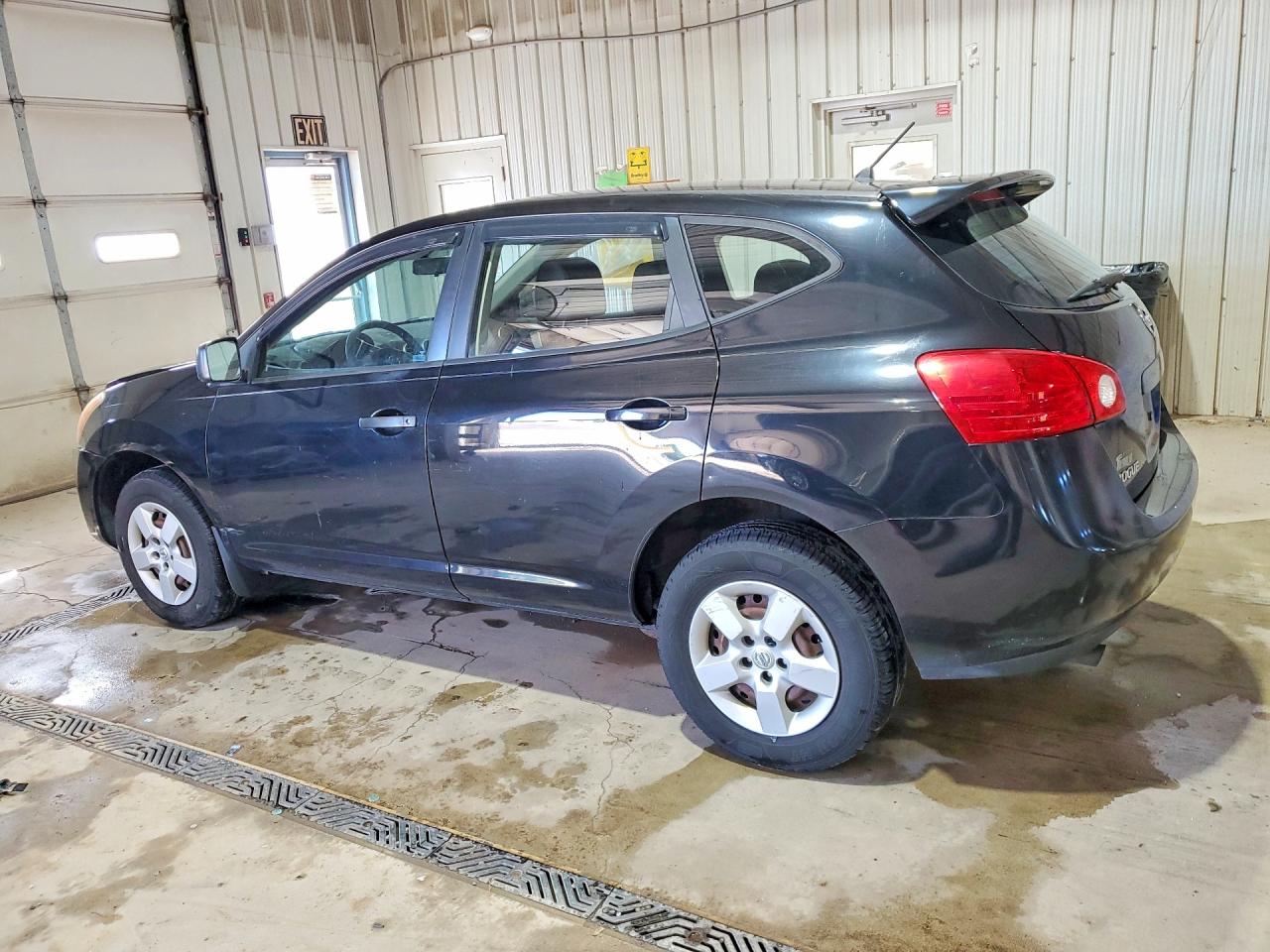 2009 Nissan Rogue Black vin: JN8AS58V69W167053