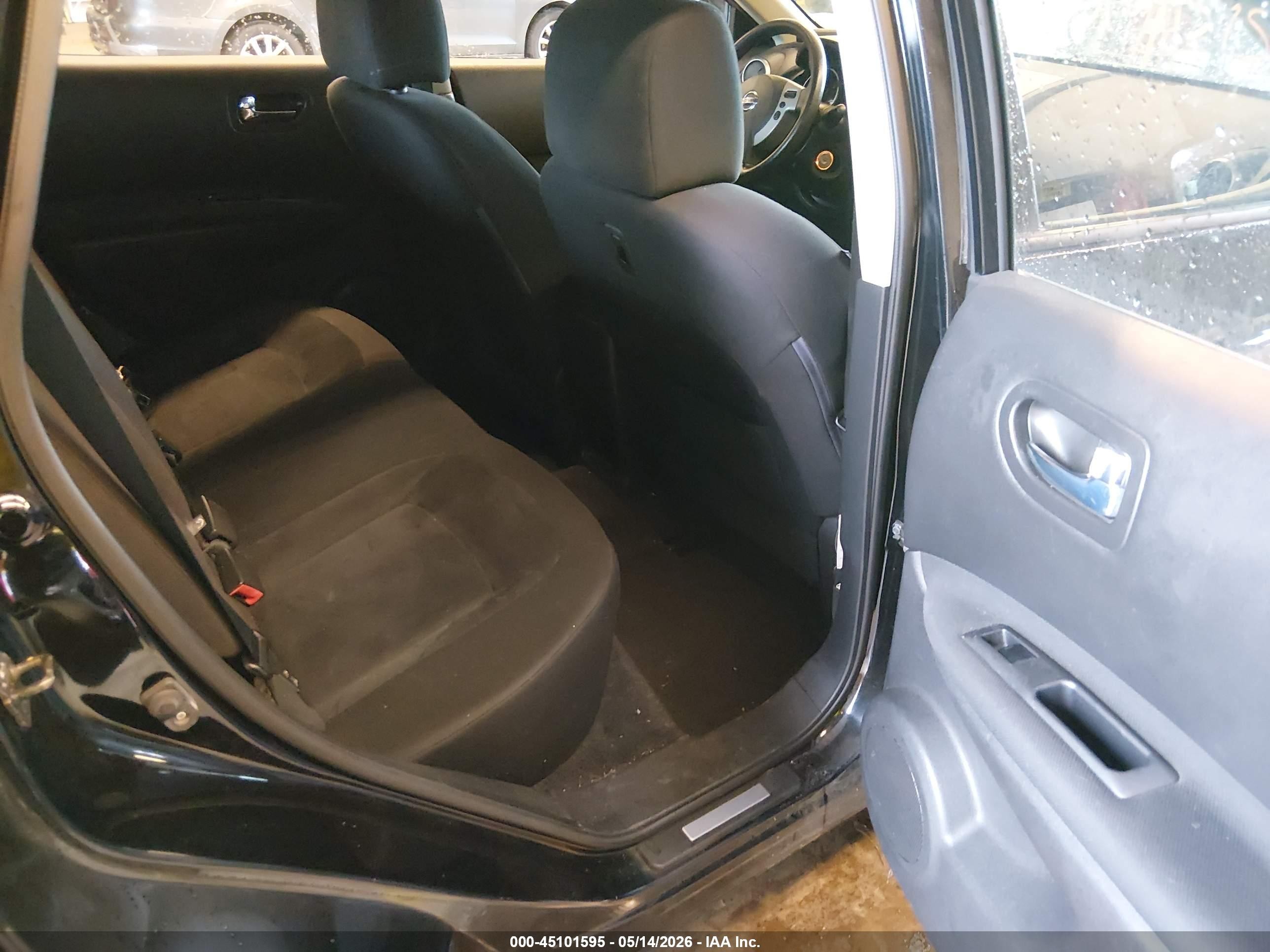 2009 Nissan Rogue S Черный vin: JN8AS58V69W184774