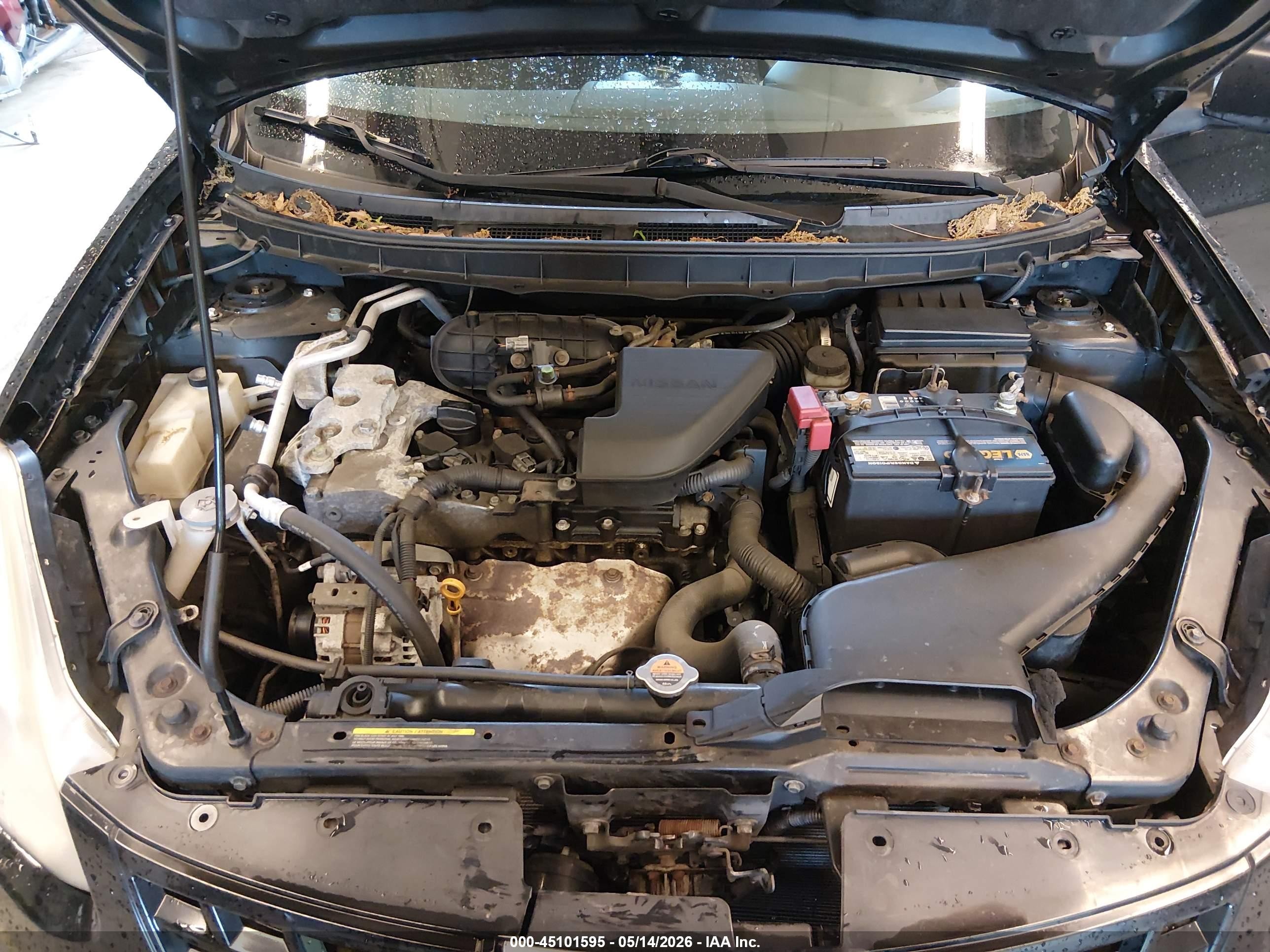 2009 Nissan Rogue S Черный vin: JN8AS58V69W184774