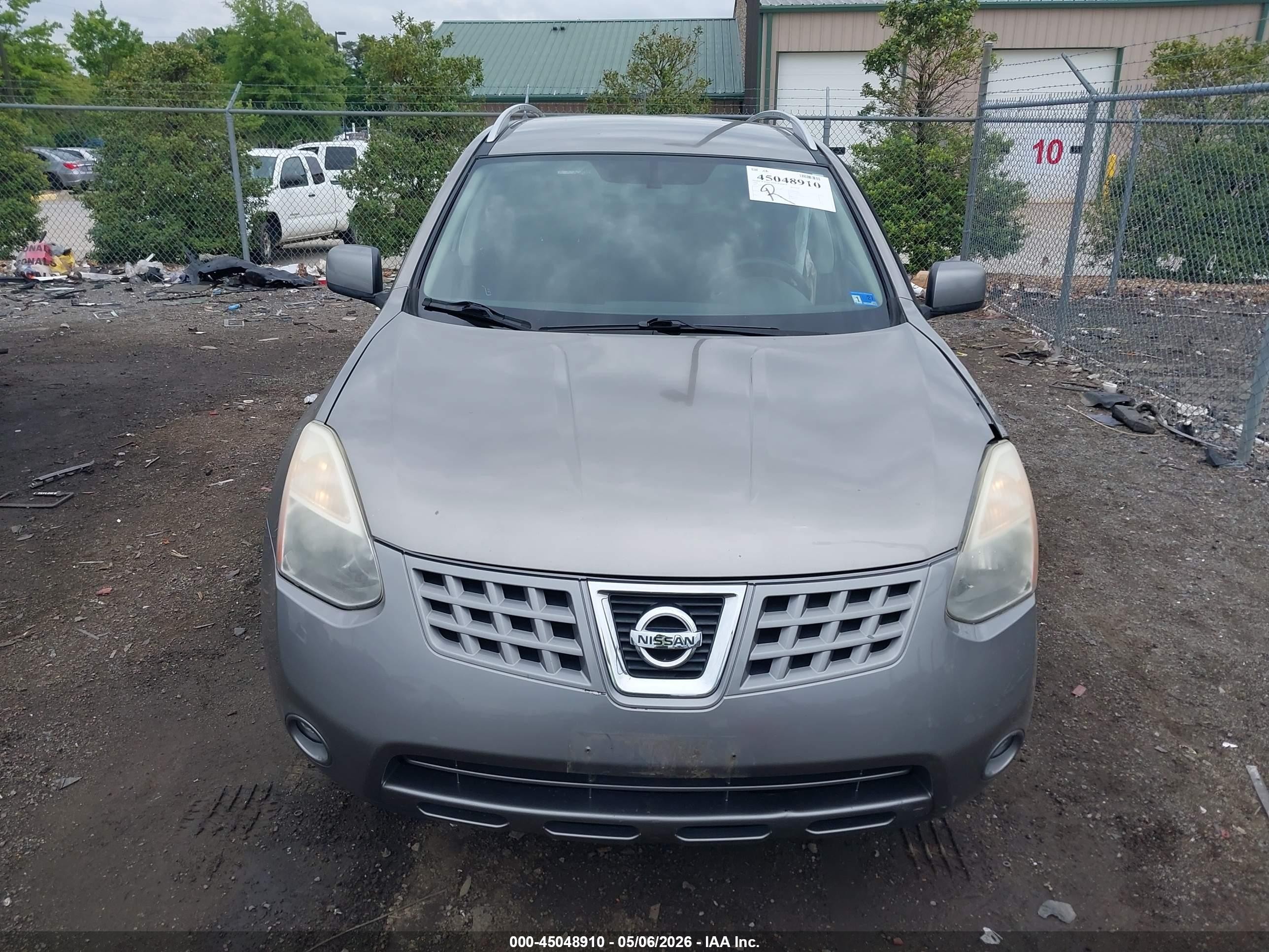 2009 Nissan Rogue Sl Gray vin: JN8AS58V69W187660