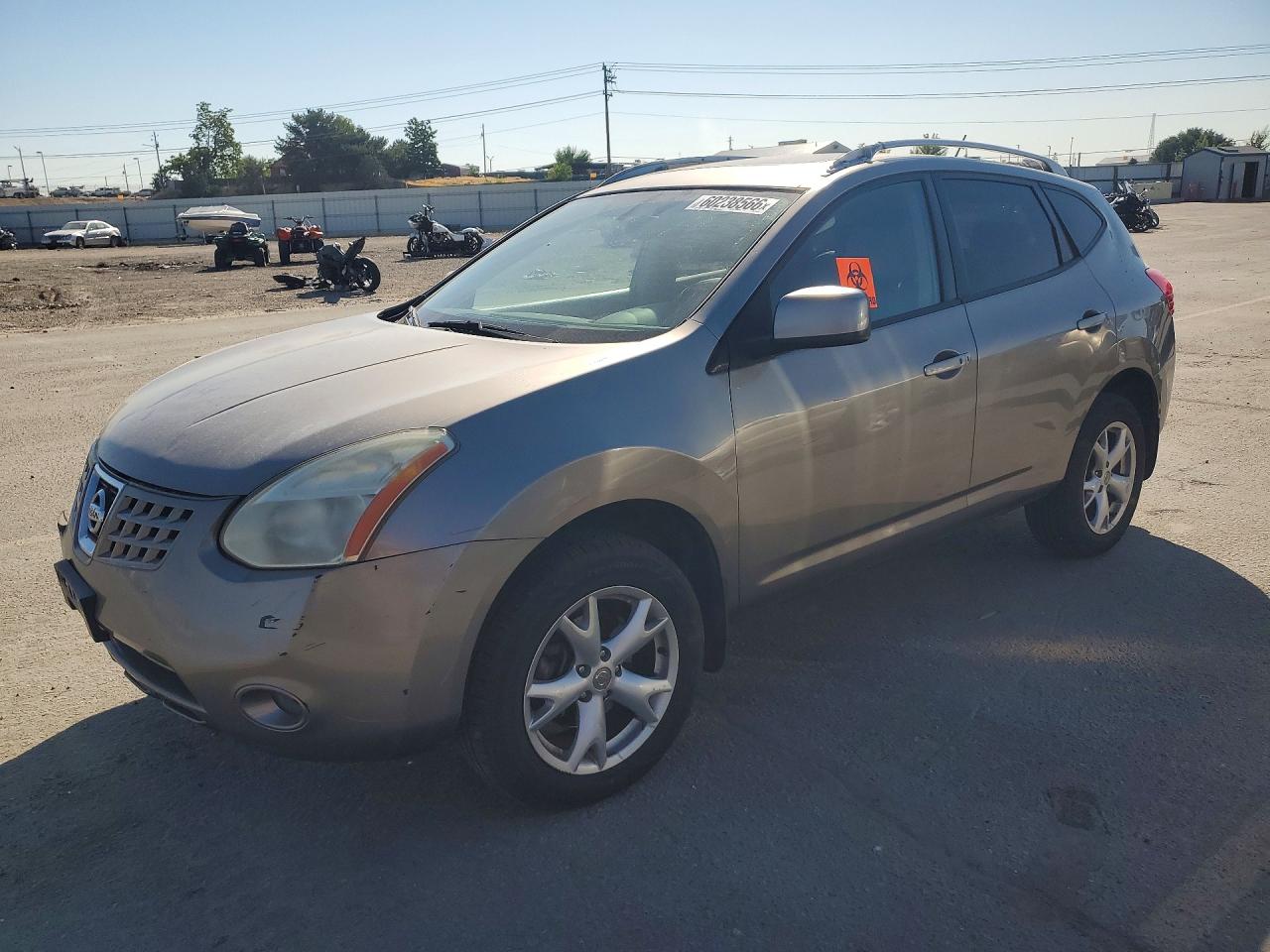 2009 Nissan Rogue S Gray vin: JN8AS58V69W192230