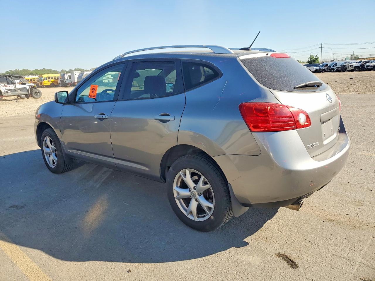 2009 Nissan Rogue S Gray vin: JN8AS58V69W192230