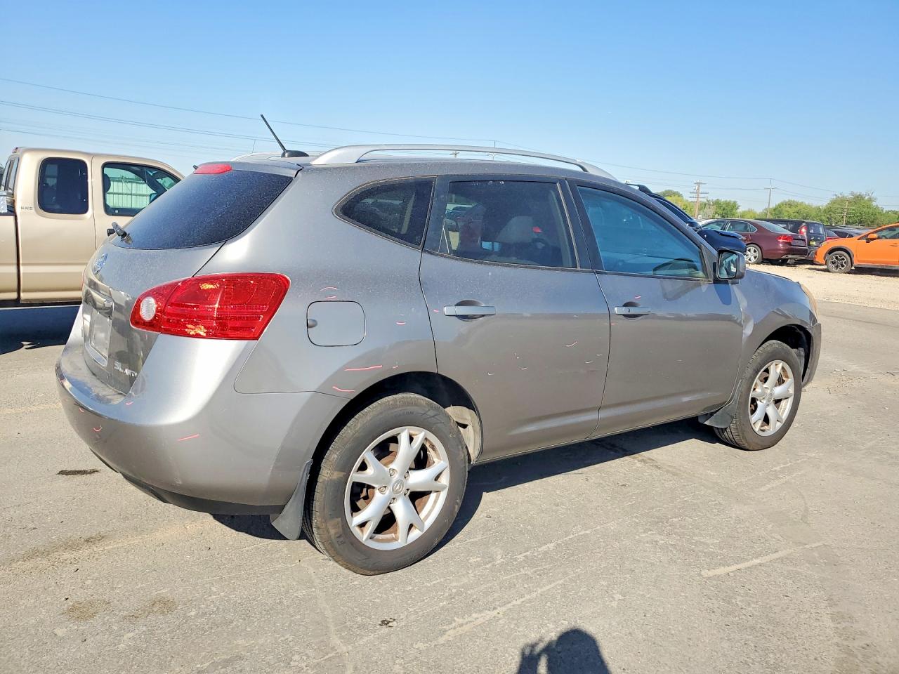 2009 Nissan Rogue S Gray vin: JN8AS58V69W192230