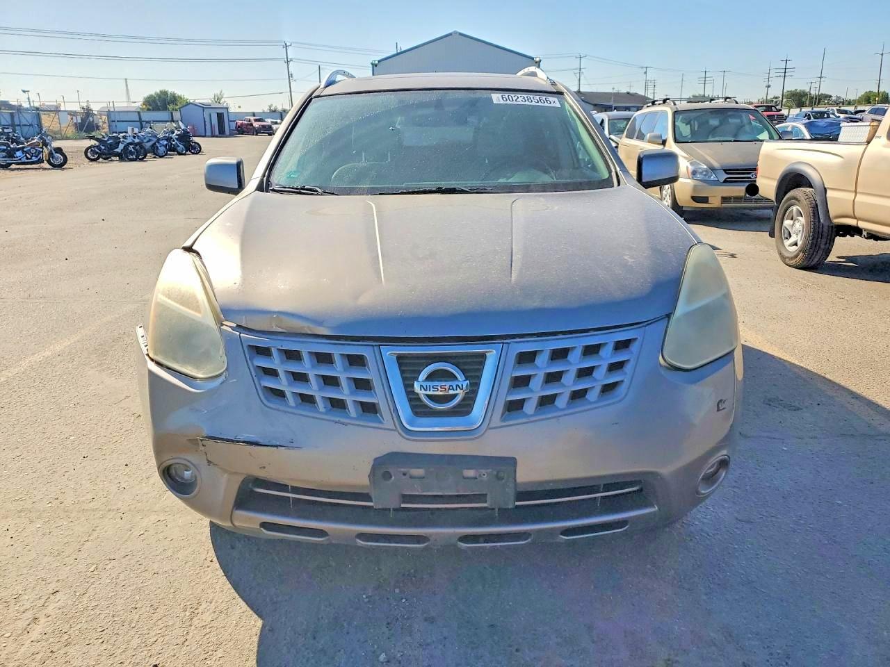 2009 Nissan Rogue S Gray vin: JN8AS58V69W192230