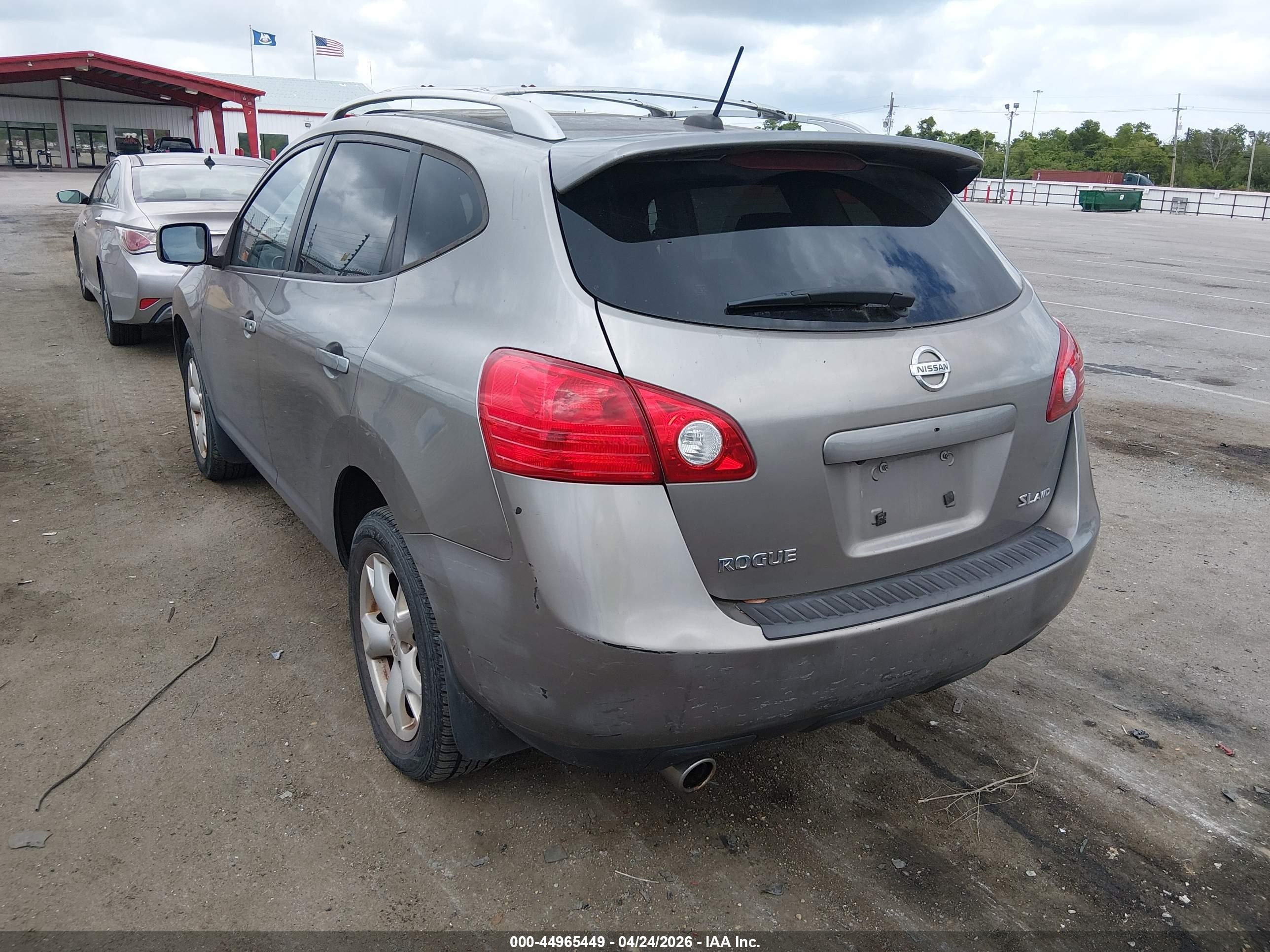 2009 Nissan Rogue Sl Коричневый vin: JN8AS58V69W432943