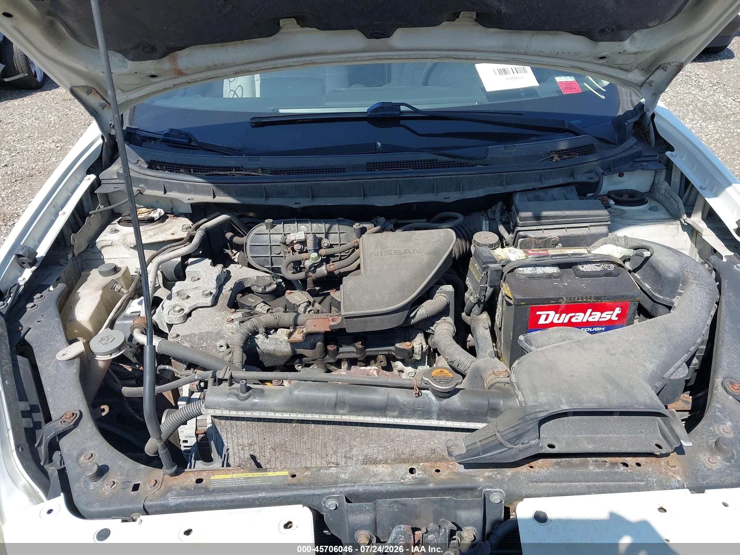 2009 Nissan Rogue Sl Белый vin: JN8AS58V69W440170