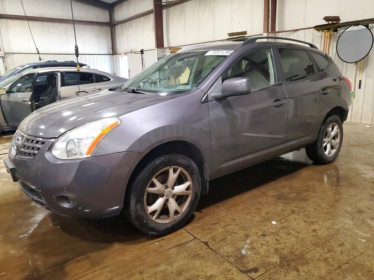 2009 Nissan Rogue S Gray vin: JN8AS58V69W448267