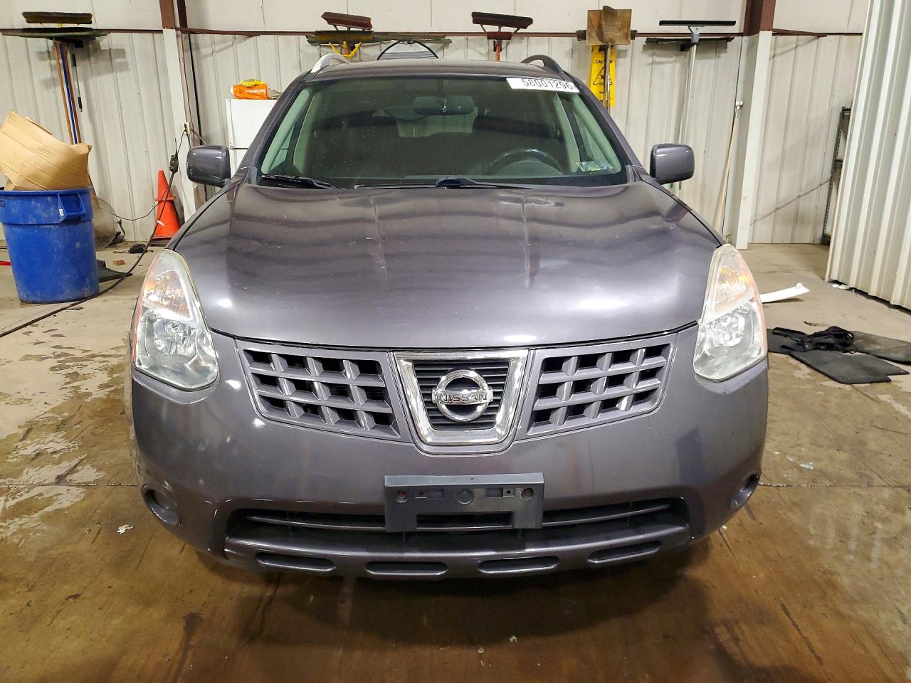 2009 Nissan Rogue S Gray vin: JN8AS58V69W448267