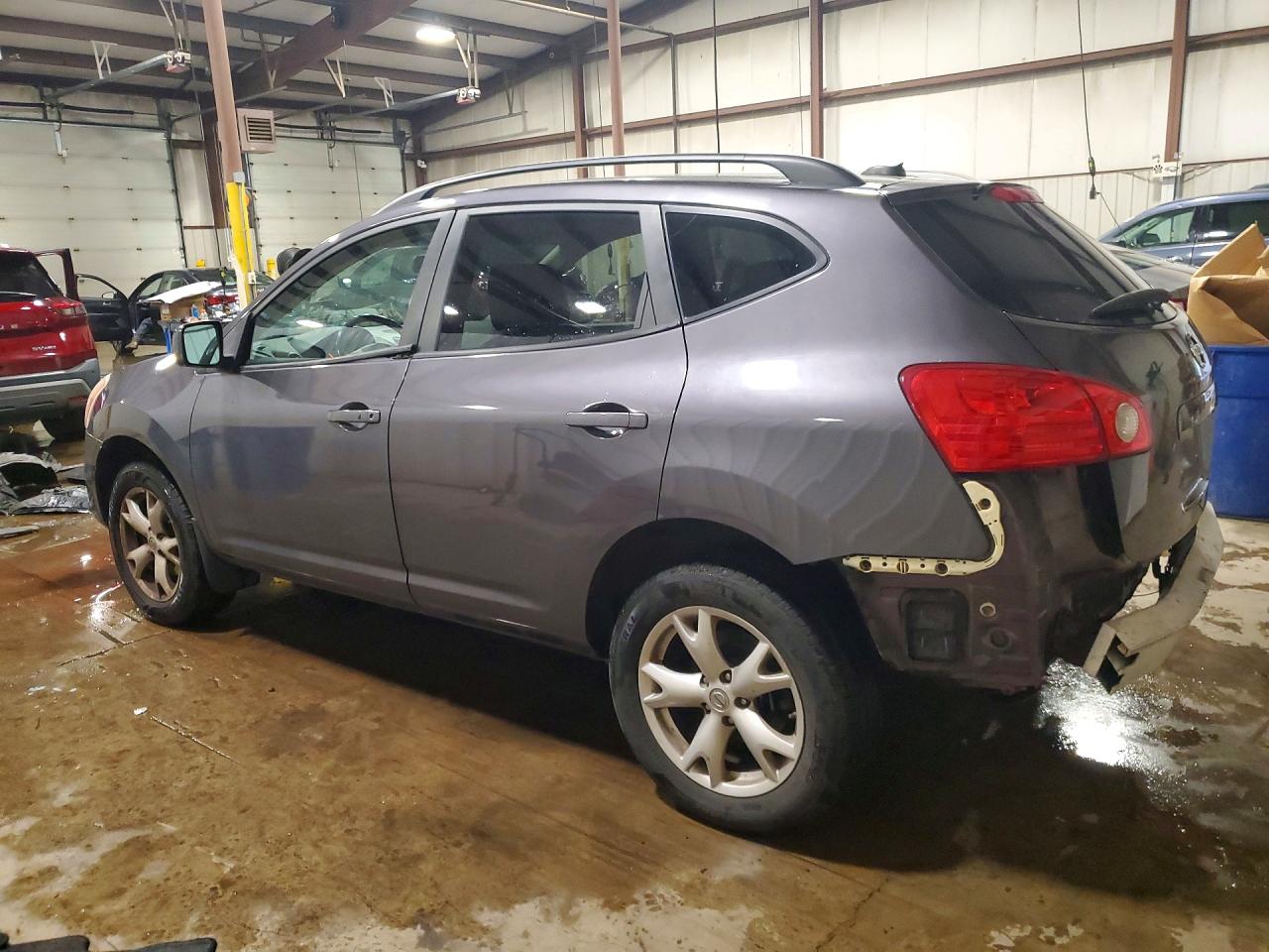 2009 Nissan Rogue S Gray vin: JN8AS58V69W448267