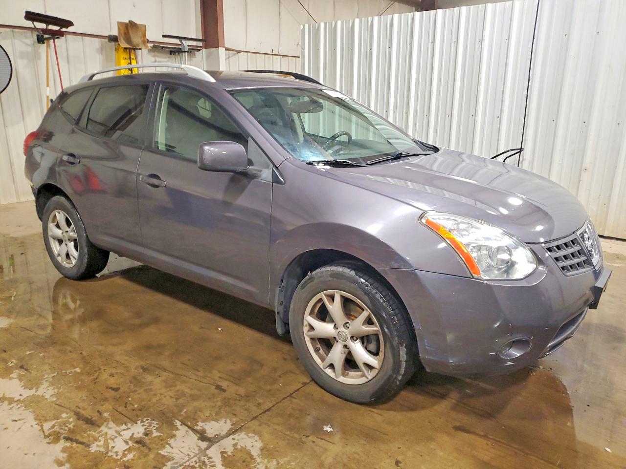 2009 Nissan Rogue S Gray vin: JN8AS58V69W448267
