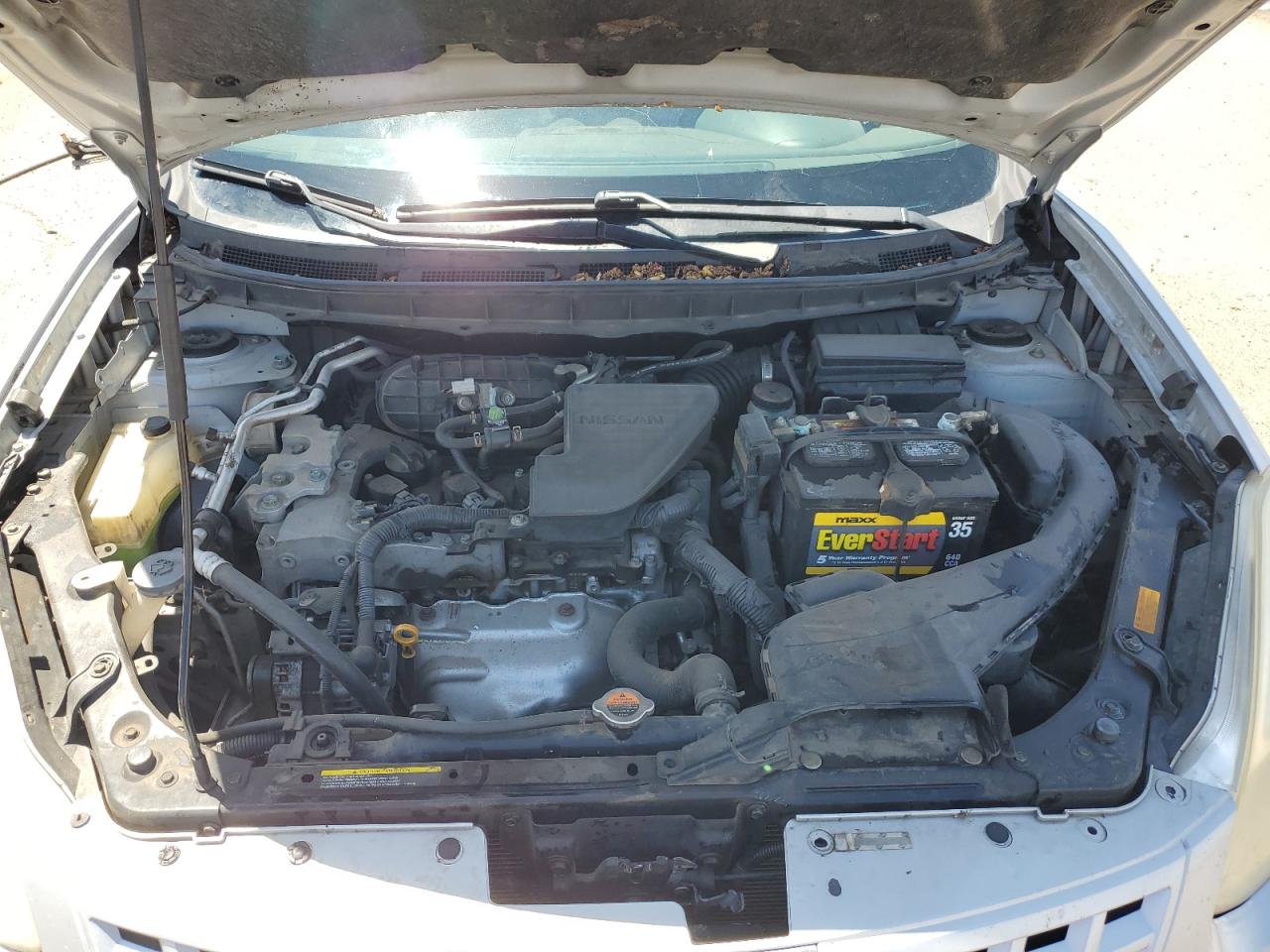 2008 Nissan Rogue S Silver vin: JN8AS58V78W105627