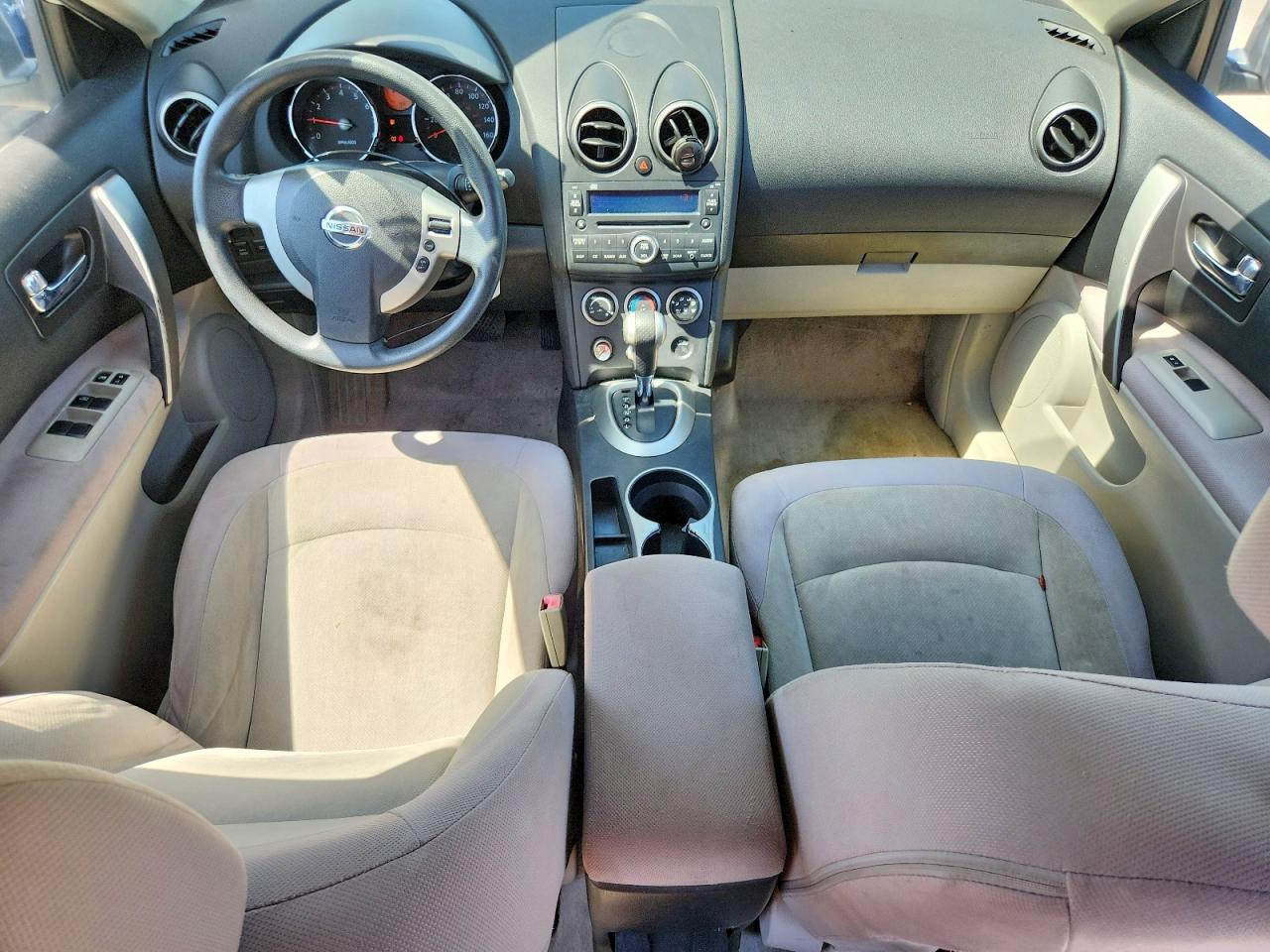 2008 Nissan Rogue S White vin: JN8AS58V78W113338