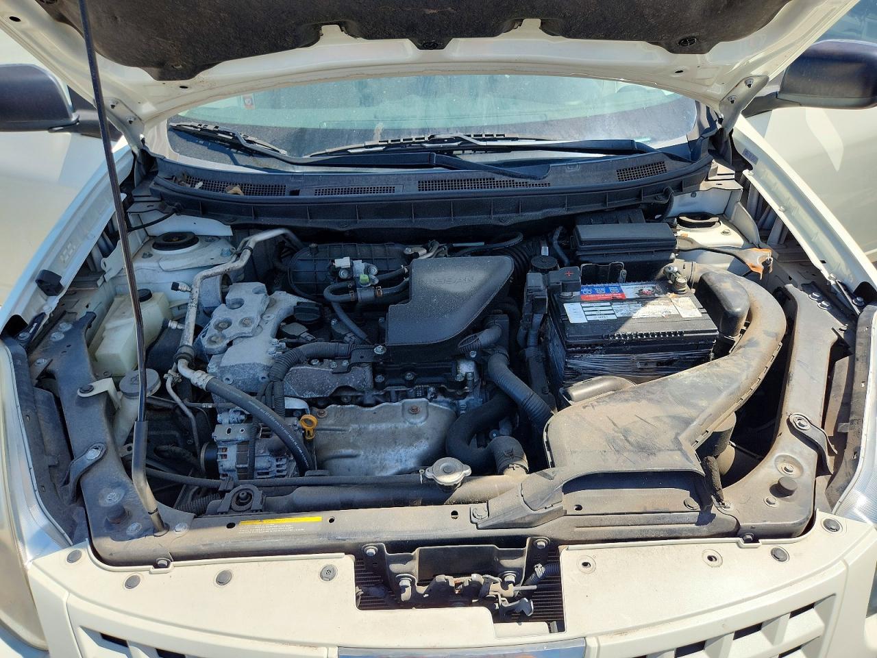2008 Nissan Rogue S White vin: JN8AS58V78W113338