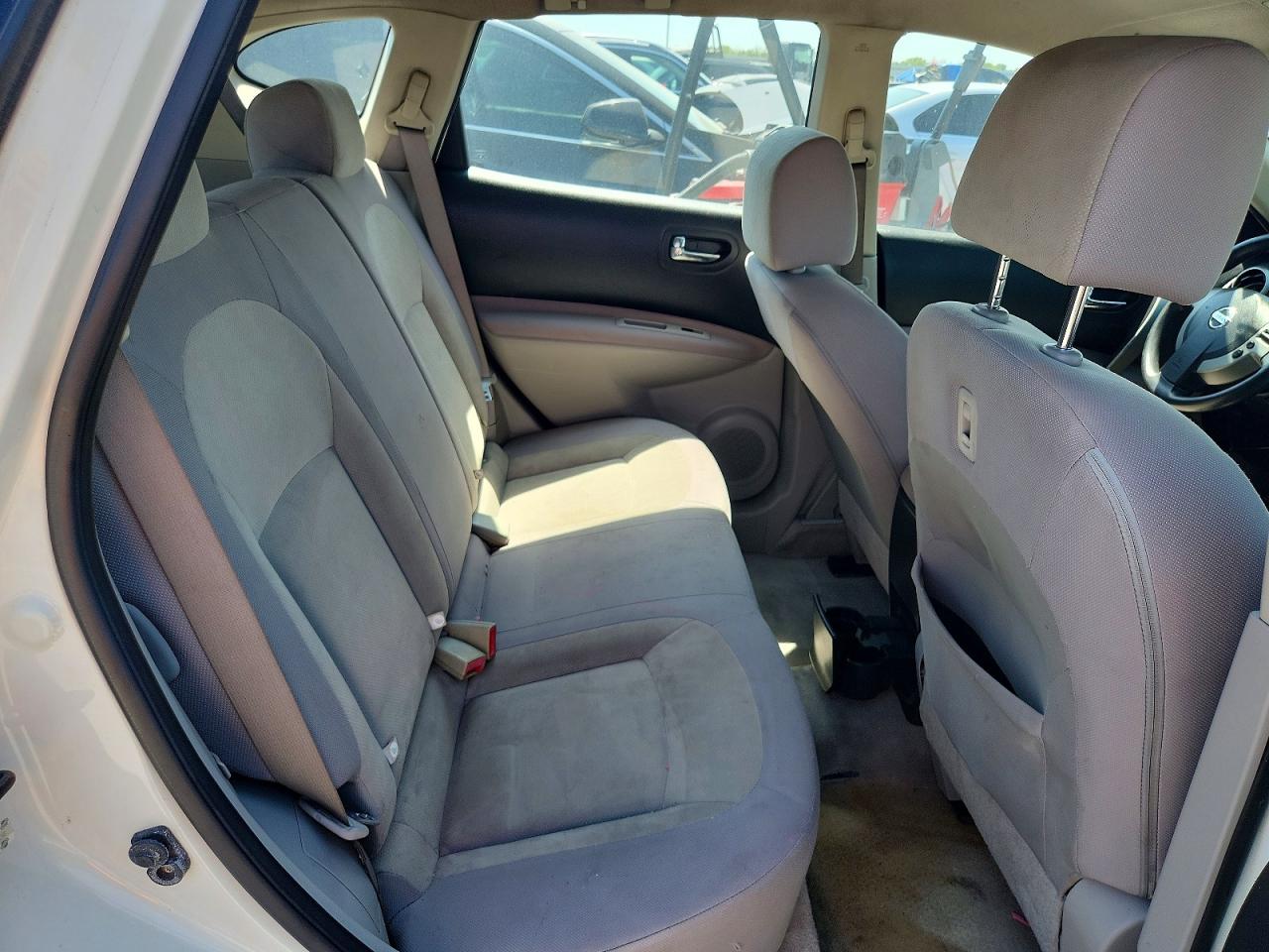2008 Nissan Rogue S White vin: JN8AS58V78W113338