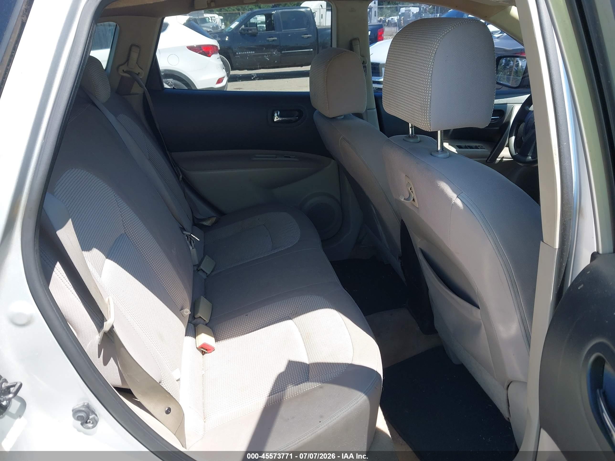 2008 Nissan Rogue Sl Silver vin: JN8AS58V78W114666