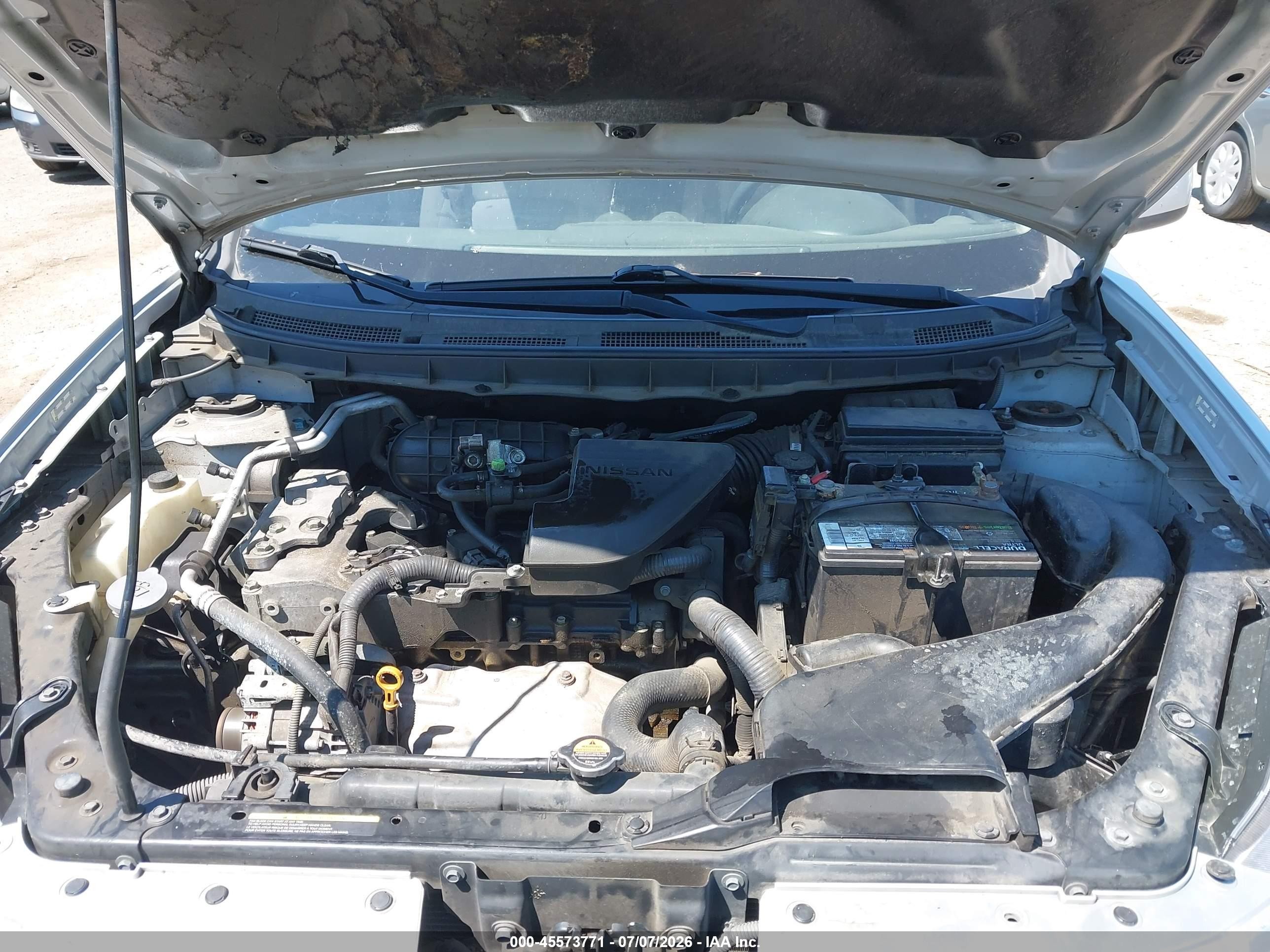 2008 Nissan Rogue Sl Silver vin: JN8AS58V78W114666