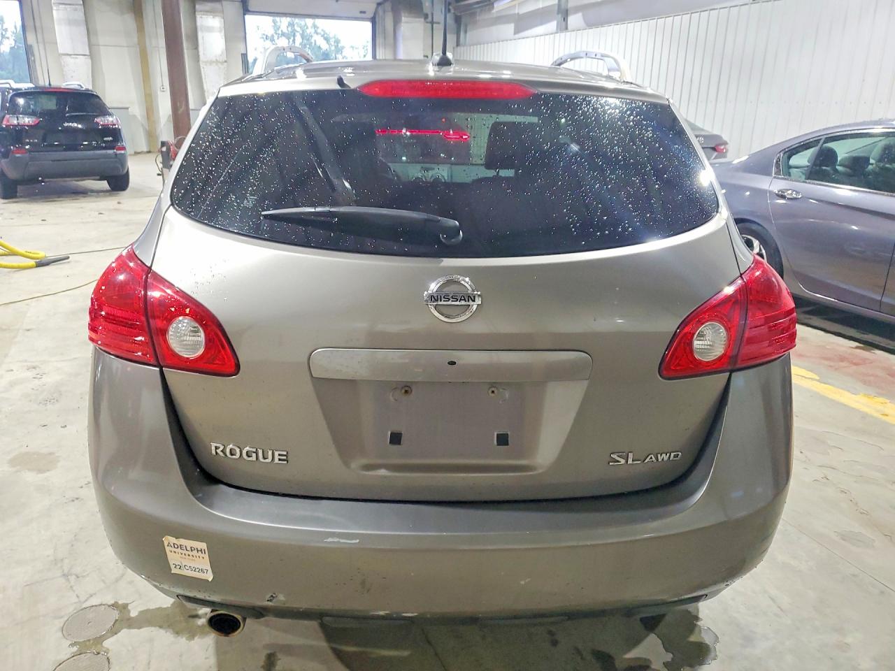 2008 Nissan Rogue S Gray vin: JN8AS58V78W141625
