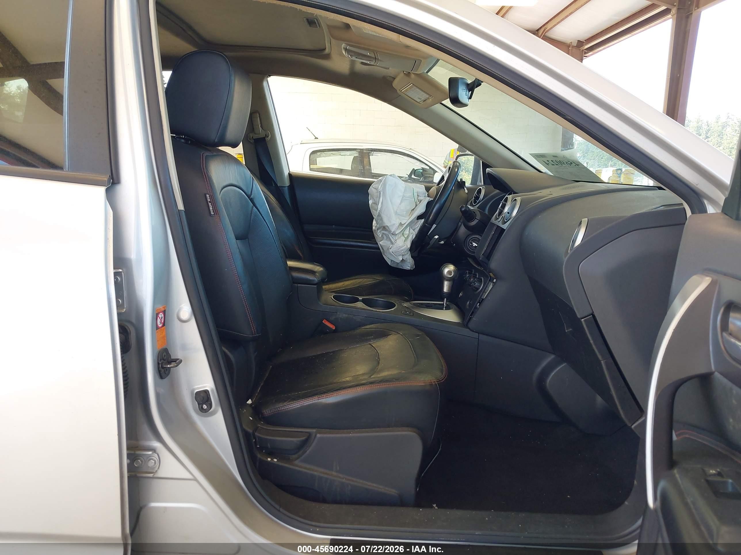 2008 Nissan Rogue Sl Silver vin: JN8AS58V78W402302