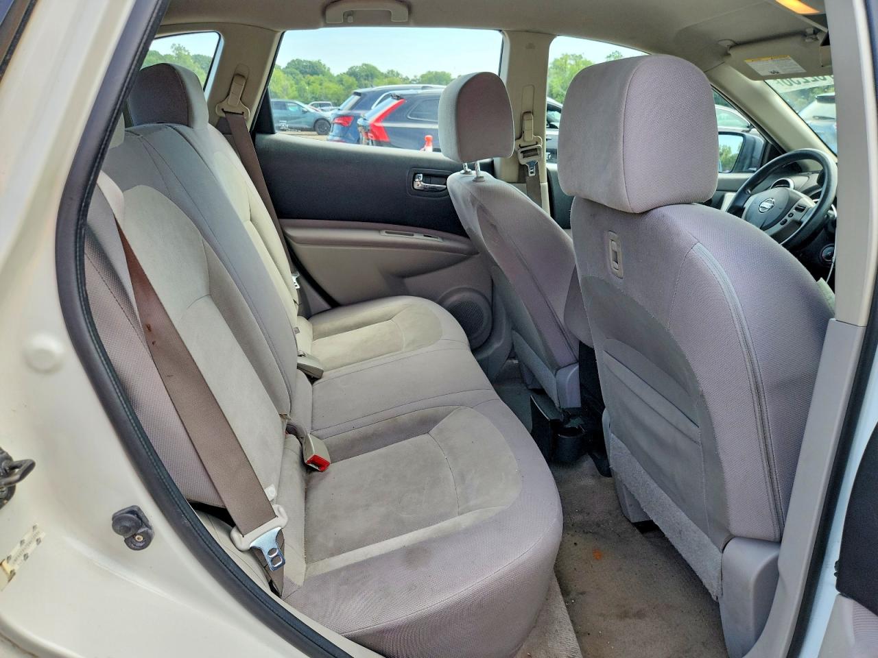 2008 Nissan Rogue S White vin: JN8AS58V78W410884