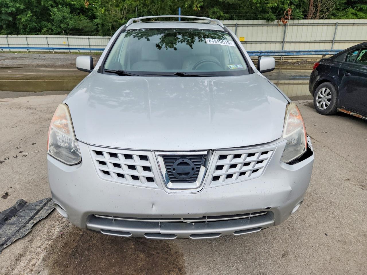 2009 Nissan Rogue S Silver vin: JN8AS58V79W191605