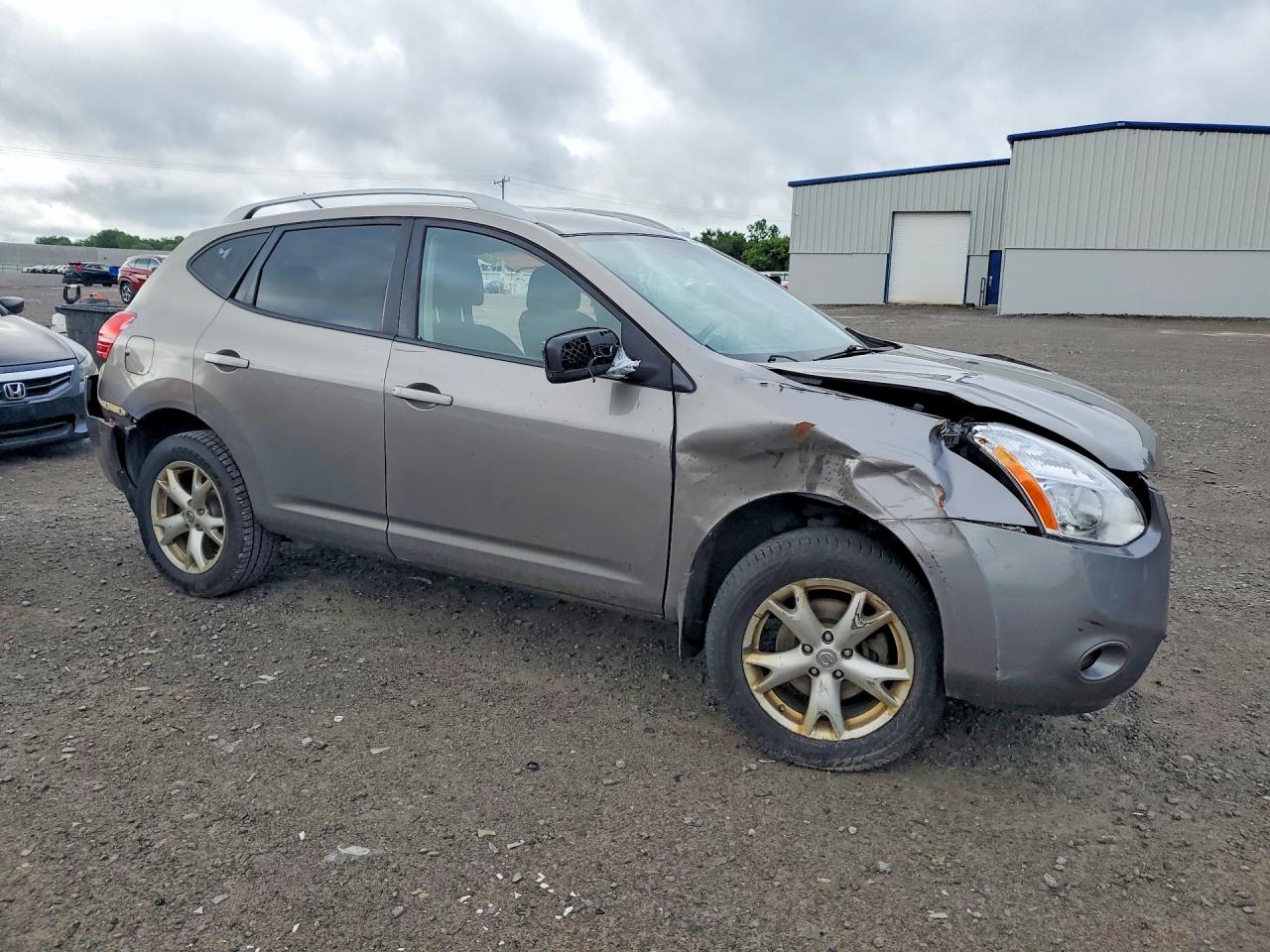 2009 Nissan Rogue S Gray vin: JN8AS58V79W193547