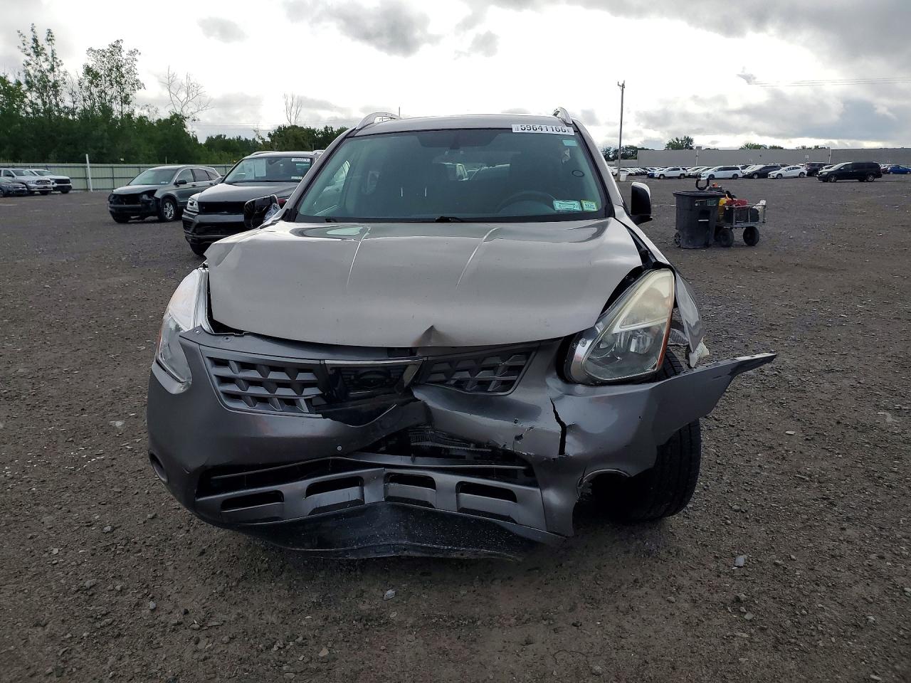 2009 Nissan Rogue S Gray vin: JN8AS58V79W193547