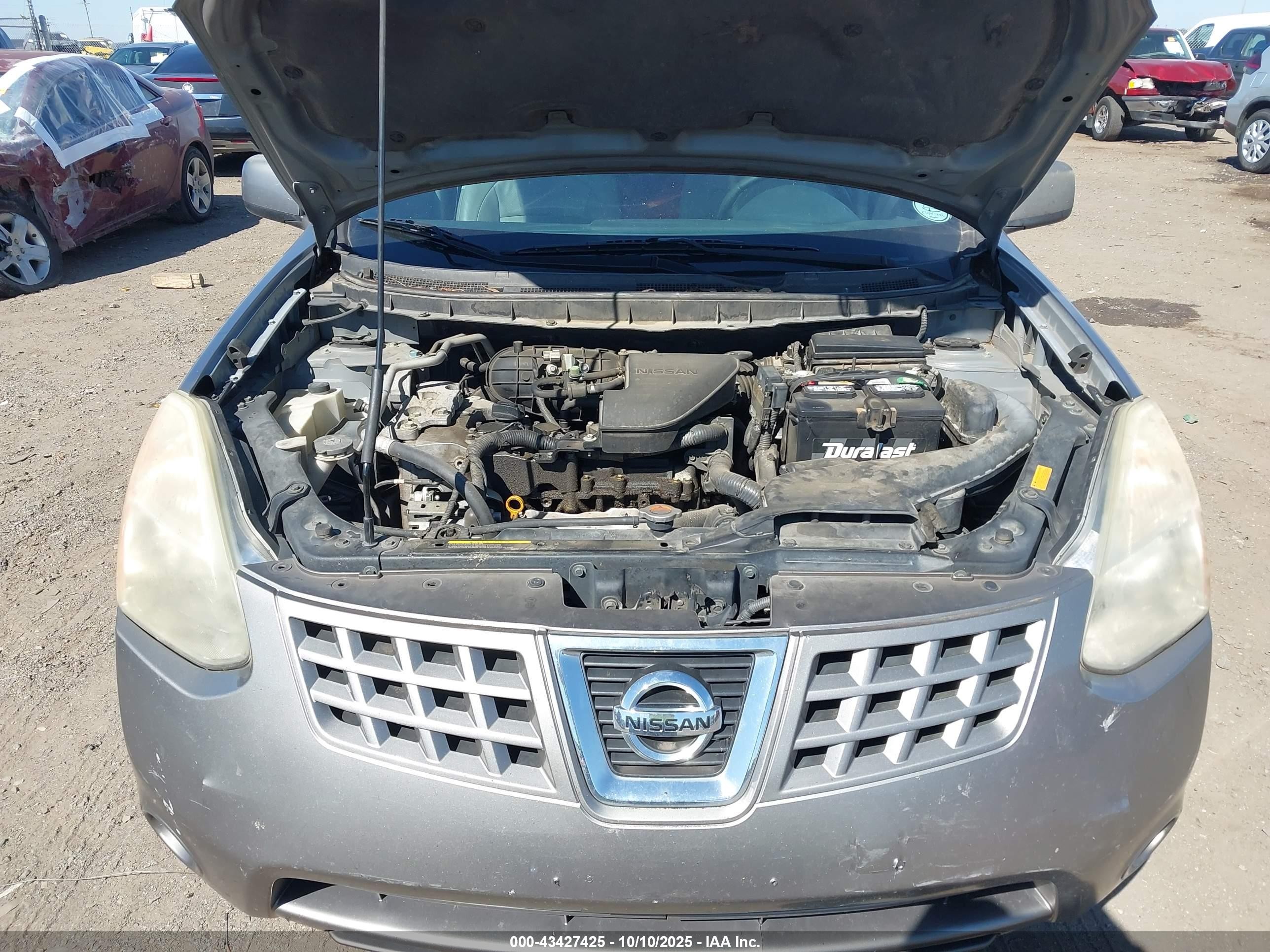 2009 Nissan Rogue Sl Silver vin: JN8AS58V79W433602