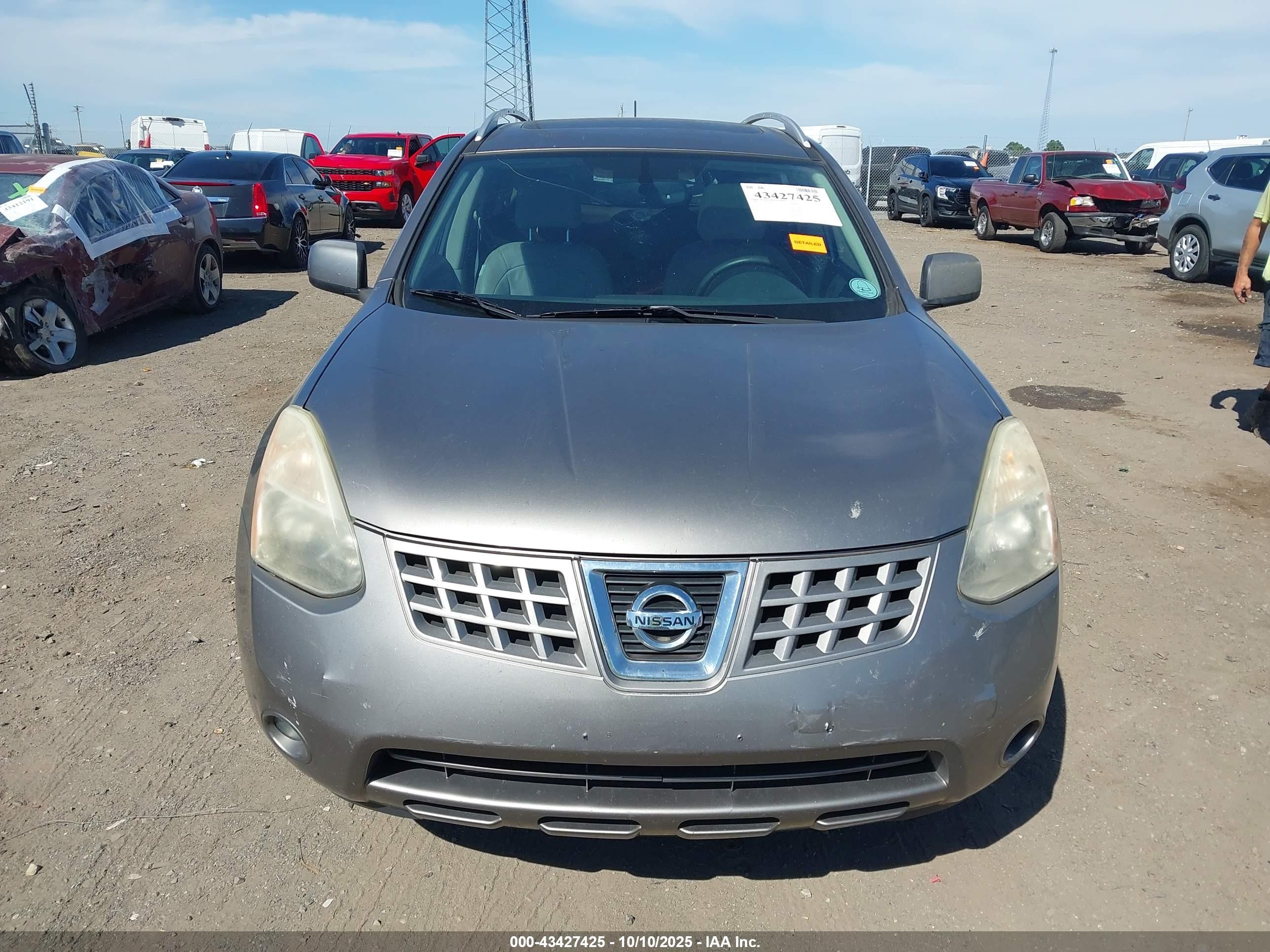 2009 Nissan Rogue Sl Silver vin: JN8AS58V79W433602
