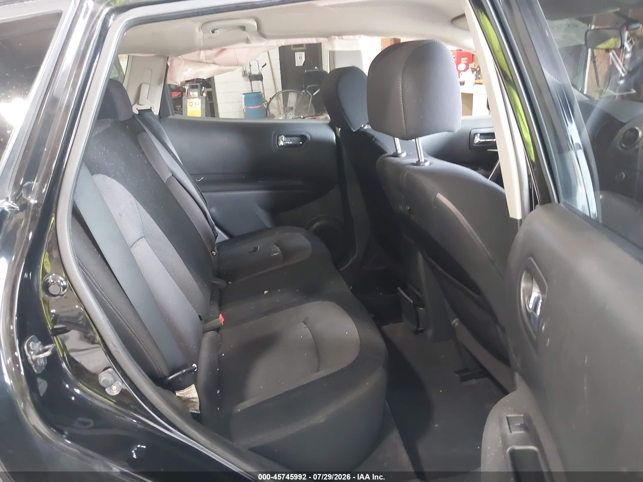 2009 Nissan Rogue Sl Черный vin: JN8AS58V79W437830