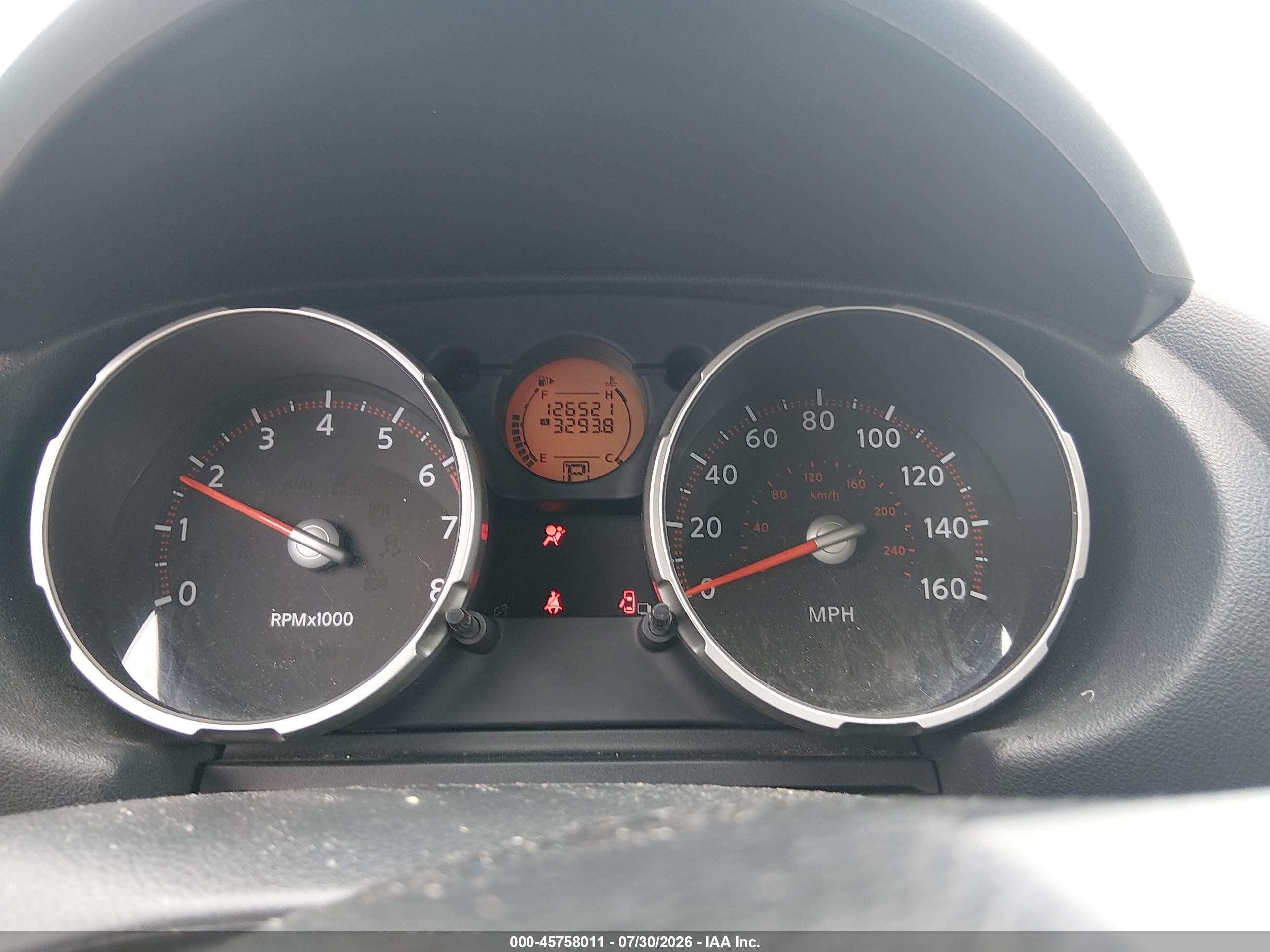2008 Nissan Rogue Sl Black vin: JN8AS58V88W120914