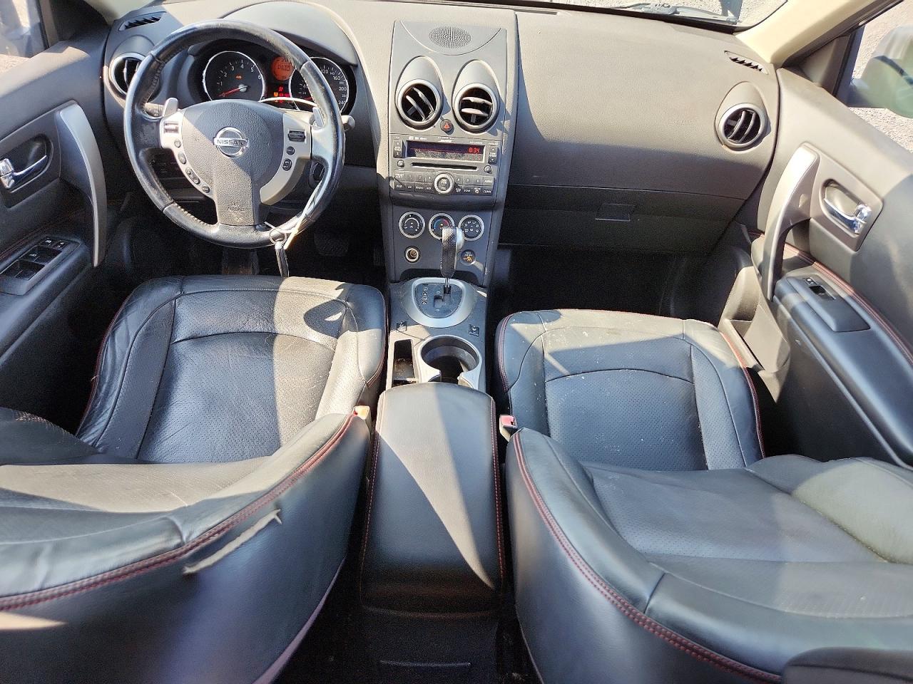 2008 Nissan Rogue S Black vin: JN8AS58V88W121304