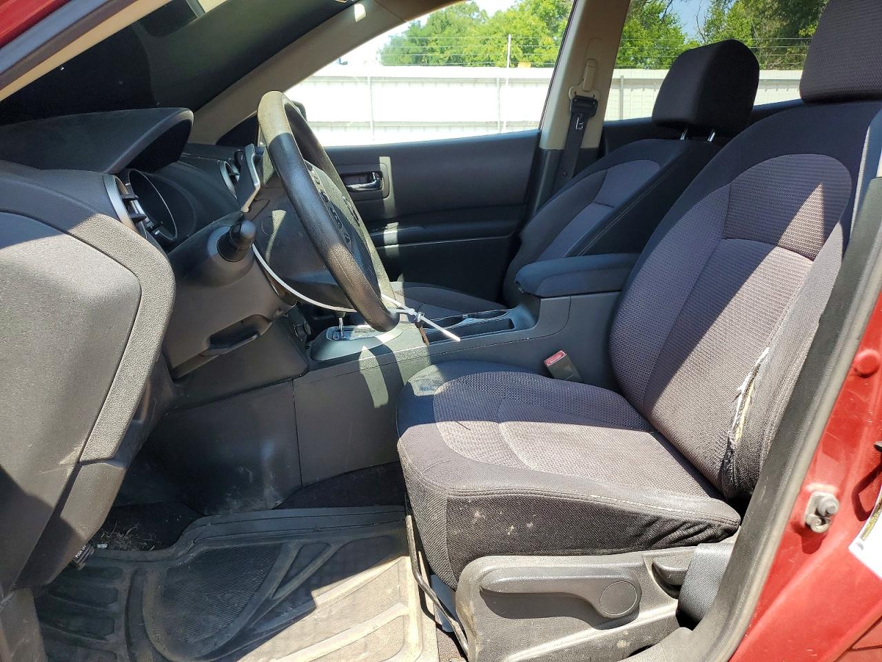 2008 Nissan Rogue S Maroon vin: JN8AS58V88W127748