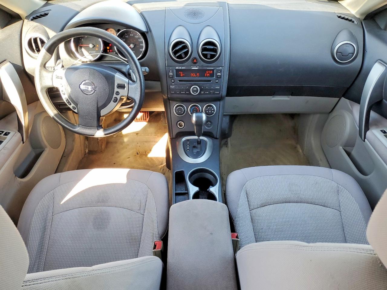 2008 Nissan Rogue S Gray vin: JN8AS58V88W132707