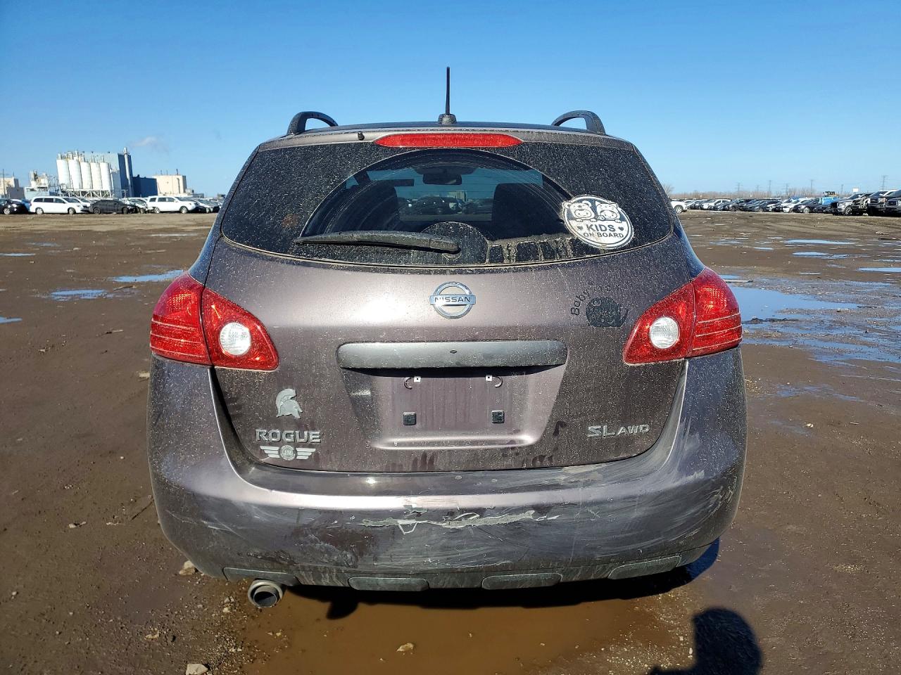 2008 Nissan Rogue S Gray vin: JN8AS58V88W132707