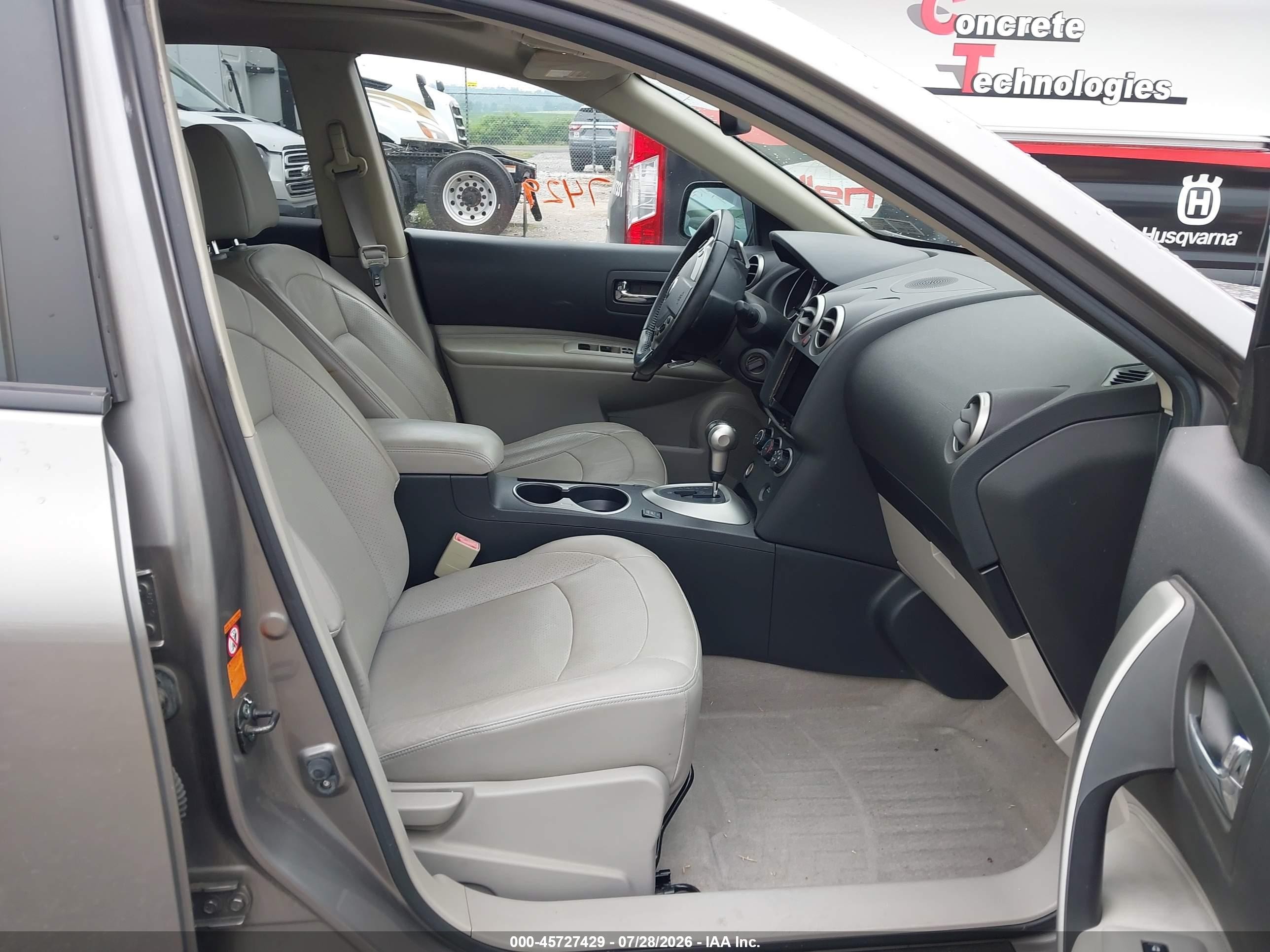 2008 Nissan Rogue Sl Gray vin: JN8AS58V88W142508