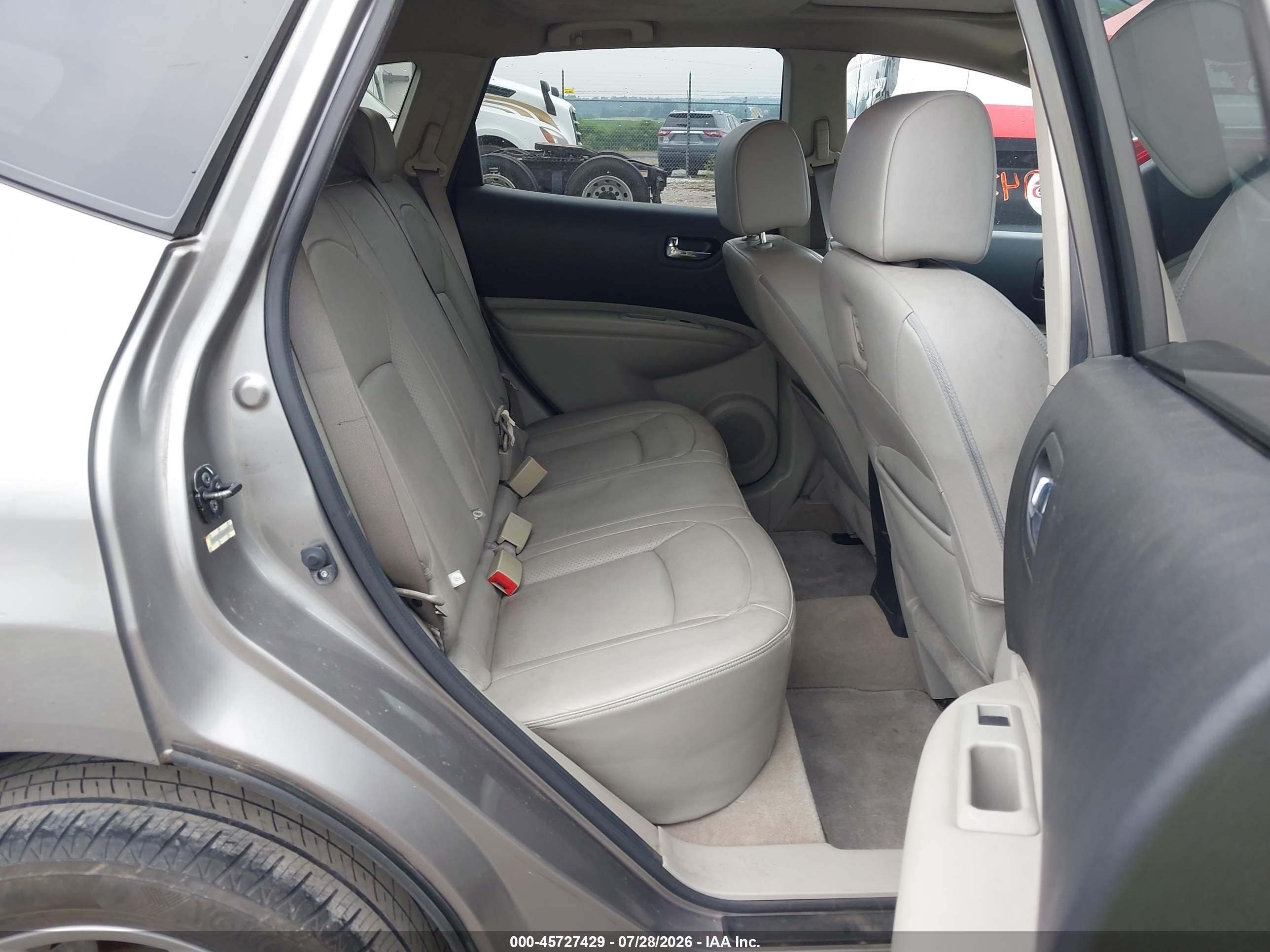 2008 Nissan Rogue Sl Gray vin: JN8AS58V88W142508