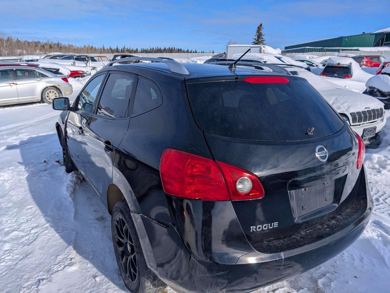 2009 Niss Rogue S Черный vin: JN8AS58V89W163490