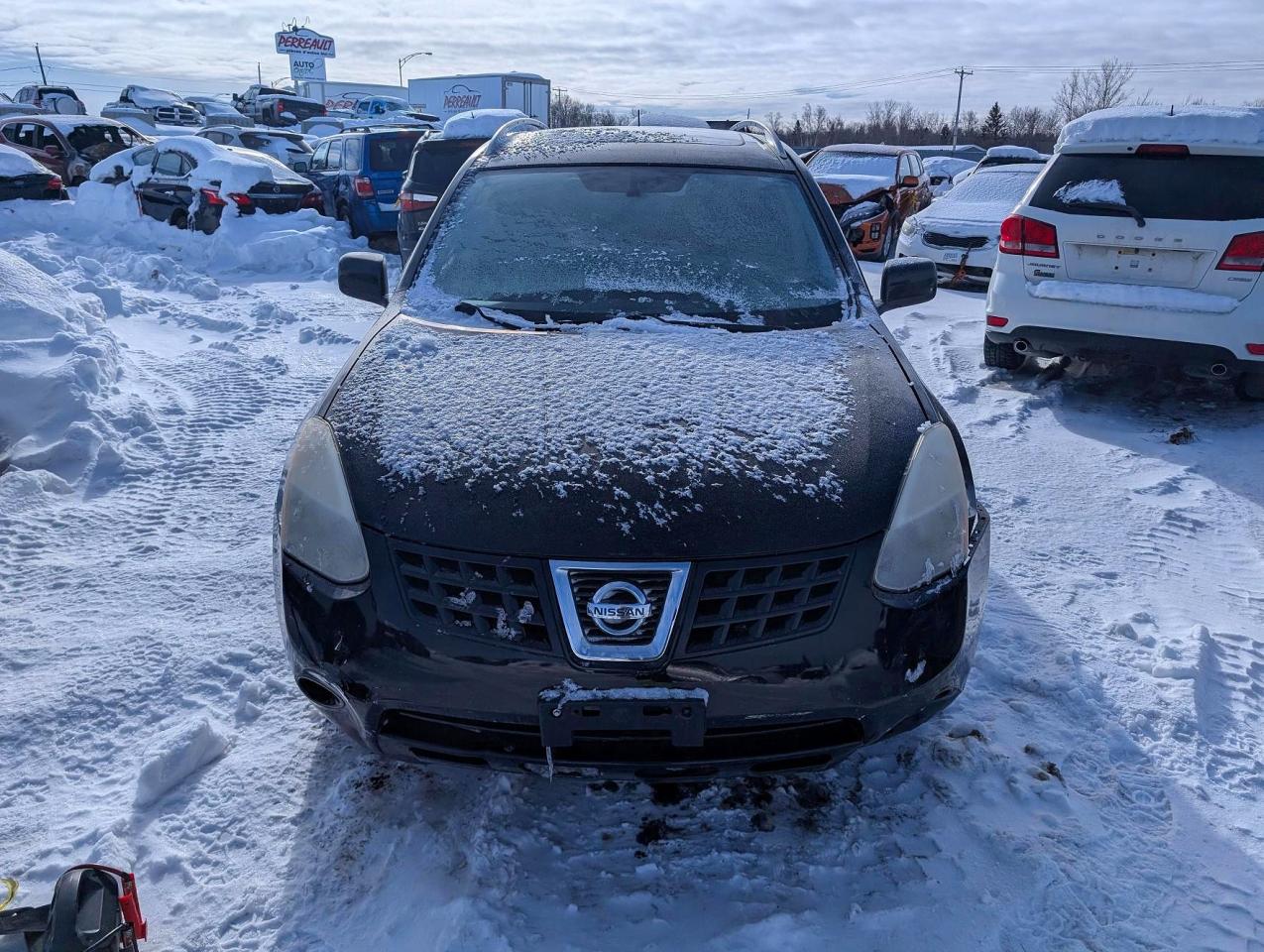 2009 Niss Rogue S Черный vin: JN8AS58V89W163490