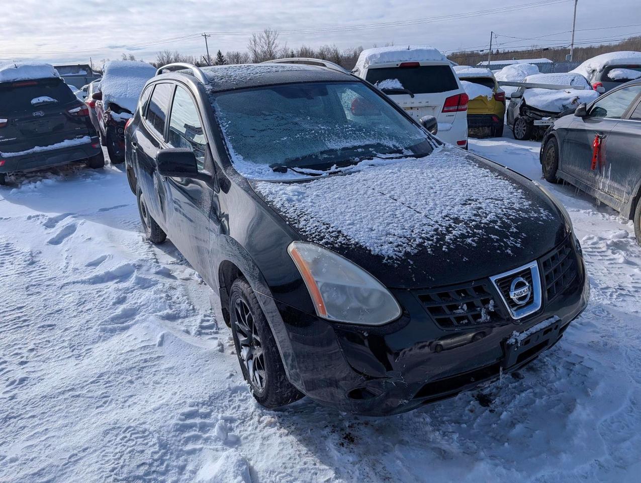 2009 Niss Rogue S Черный vin: JN8AS58V89W163490
