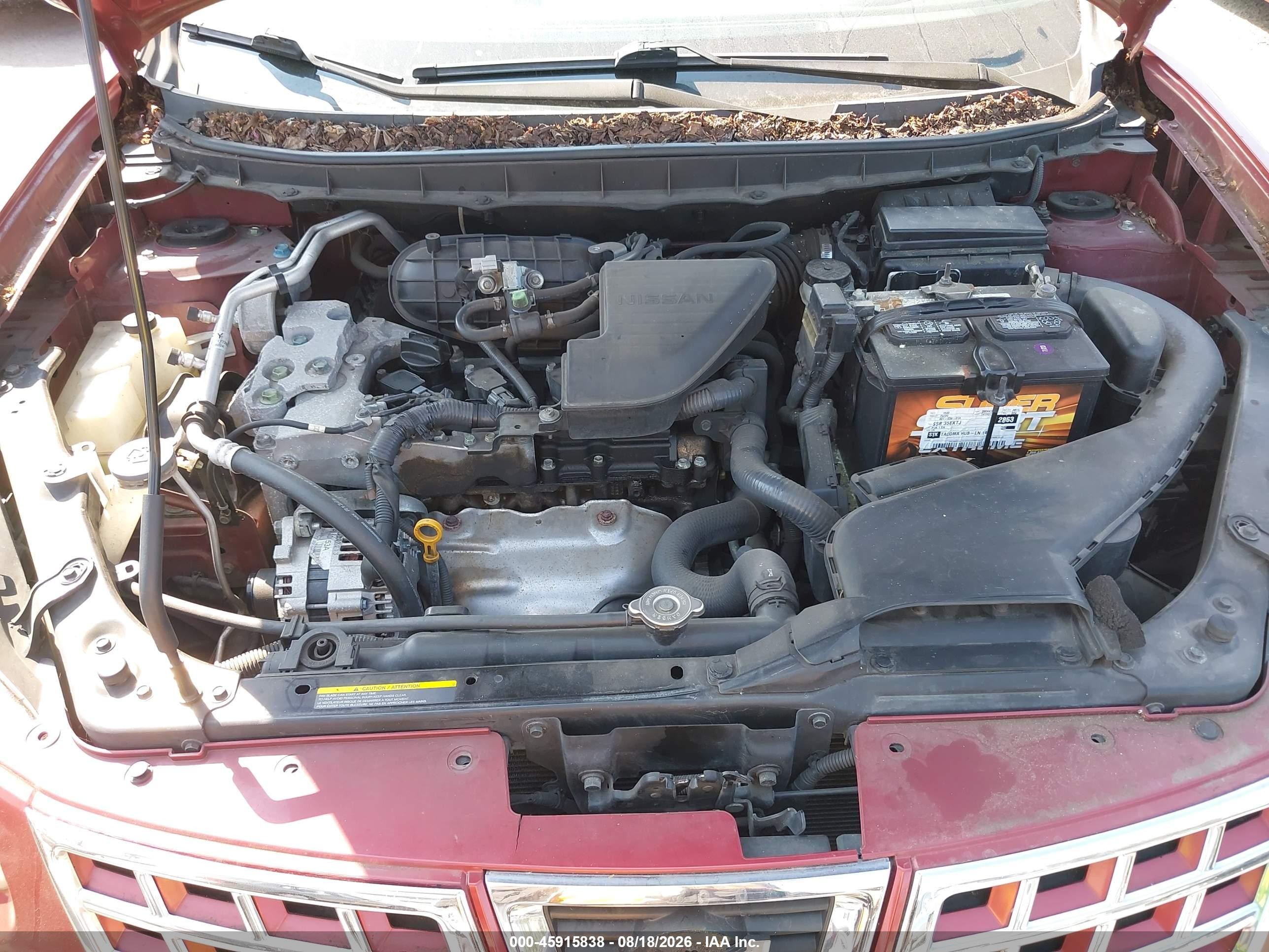 2009 Nissan Rogue S Red vin: JN8AS58V89W174523