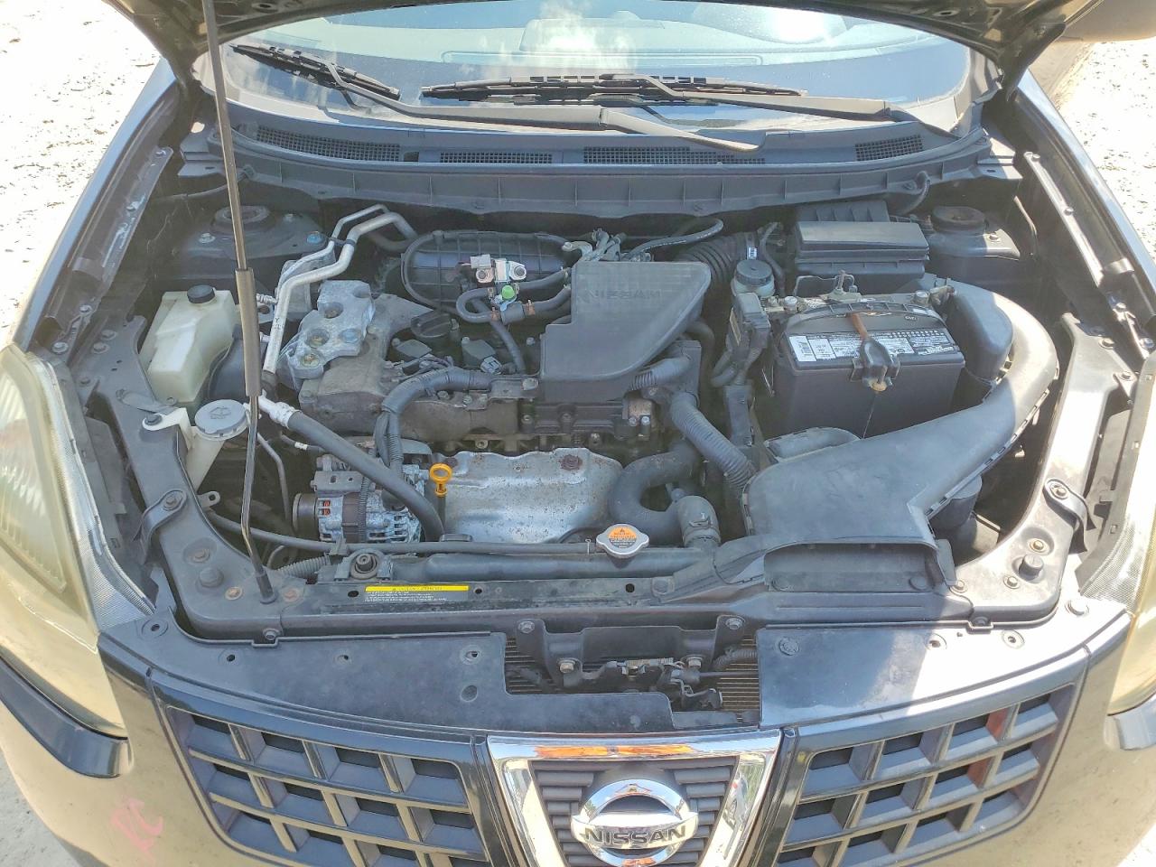 2009 Nissan Rogue S Черный vin: JN8AS58V89W176627