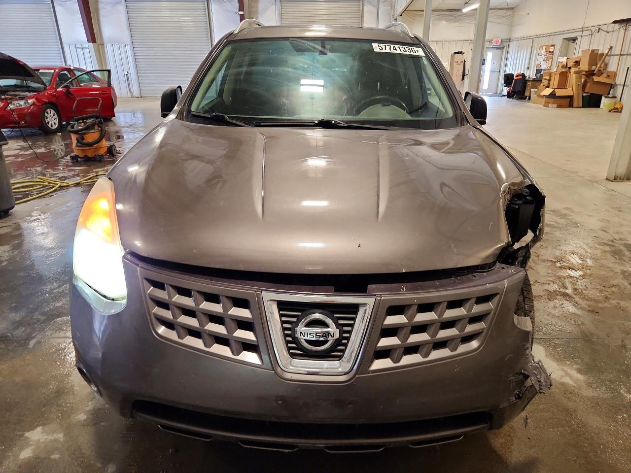 2009 Nissan Rogue S/sl Gray vin: JN8AS58V89W180936