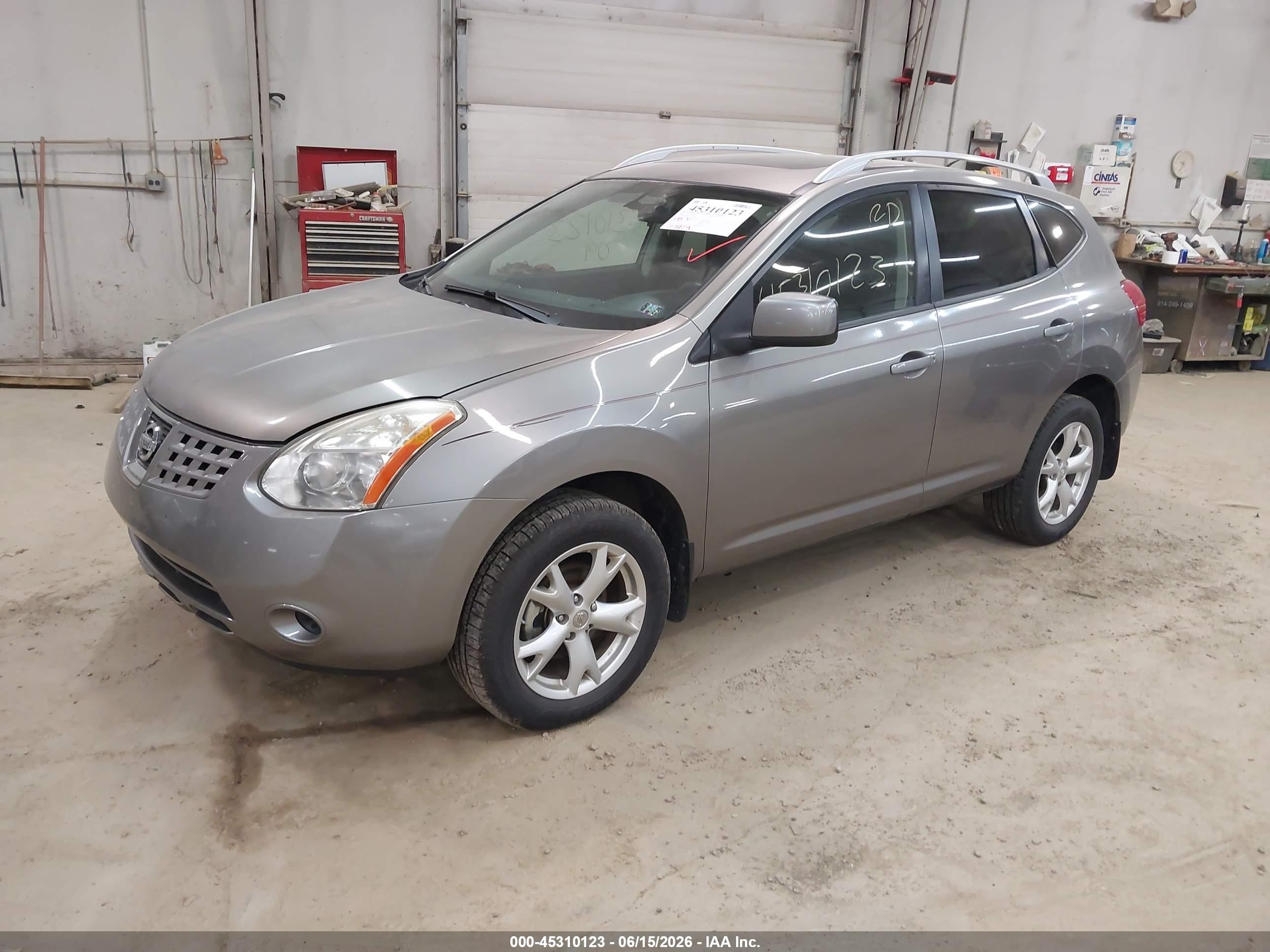 2009 Nissan Rogue S/sl Серебряный vin: JN8AS58V89W184064