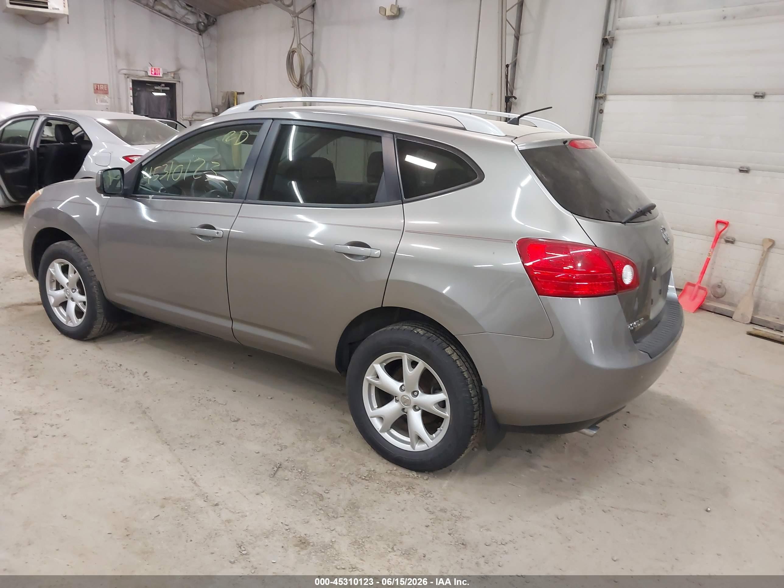 2009 Nissan Rogue S/sl Серебряный vin: JN8AS58V89W184064