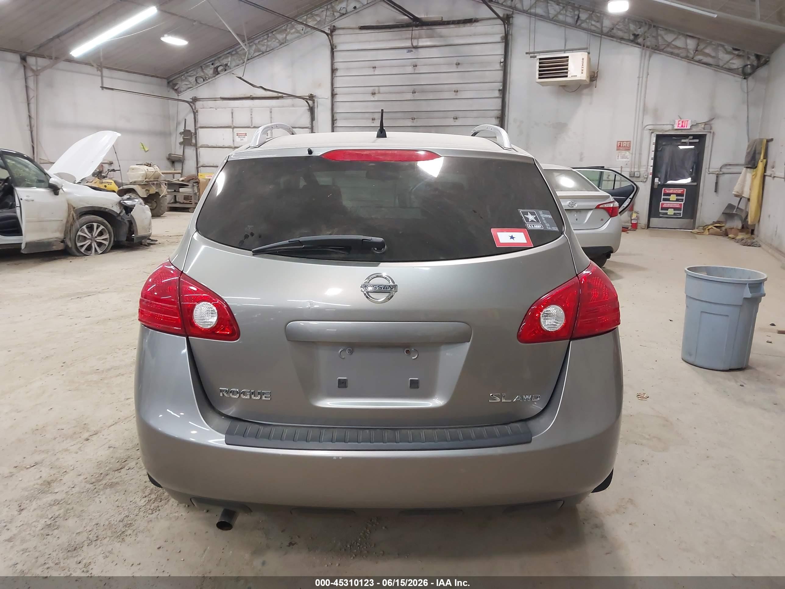 2009 Nissan Rogue S/sl Серебряный vin: JN8AS58V89W184064