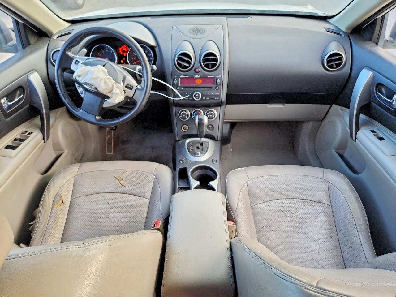 2009 Nissan Rogue S Белый vin: JN8AS58V89W185960