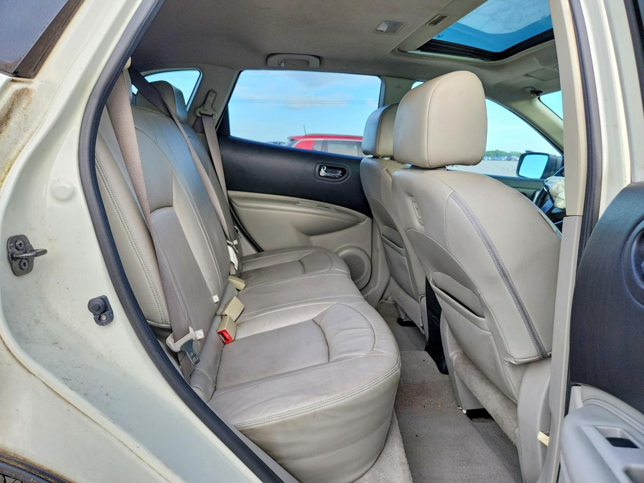 2009 Nissan Rogue S Белый vin: JN8AS58V89W185960